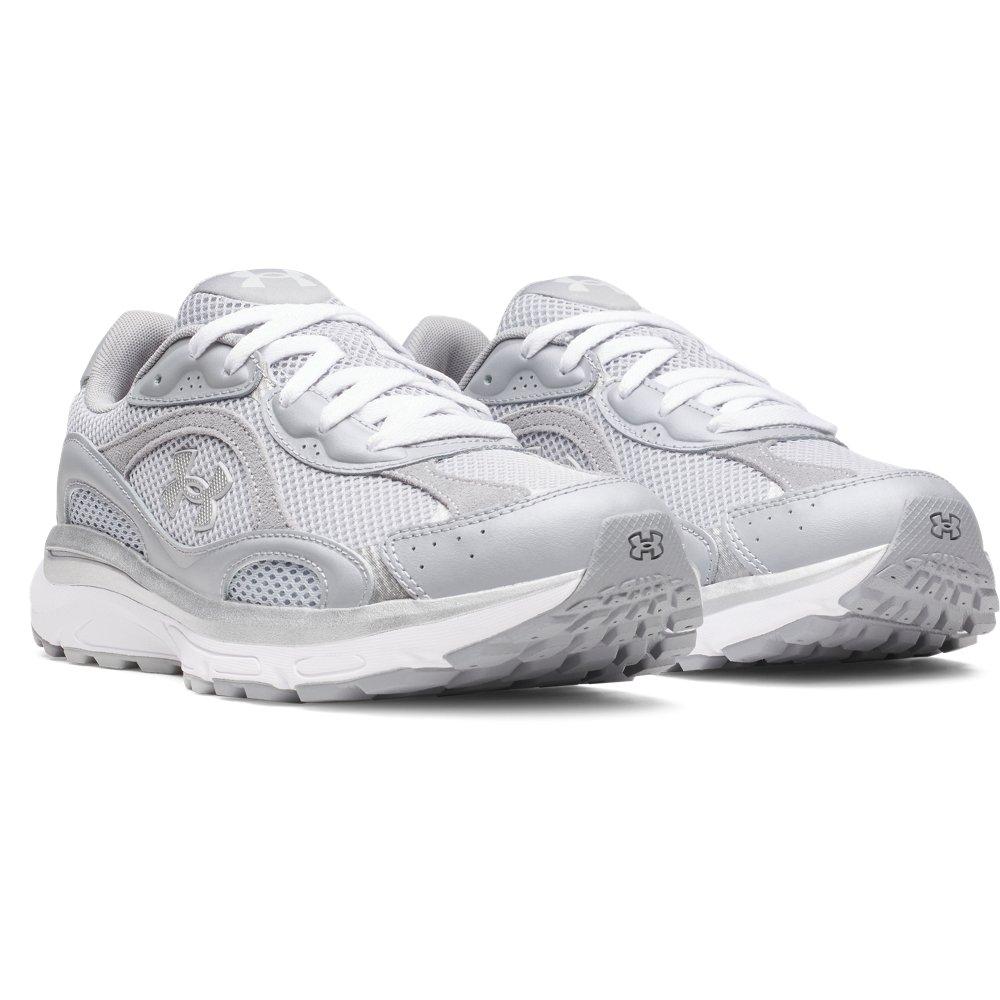 Under Armour Tech Runner "Mod Grey/Steel/Metallic Silver" Men's Shoe - GREY/STEEL/SILVER