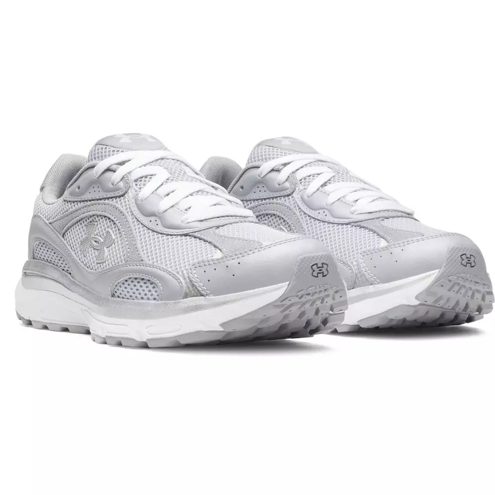 Under Armour Tech Runner "Mod Grey/Steel/Metallic Silver" Men's Shoe - GREY/STEEL/SILVER