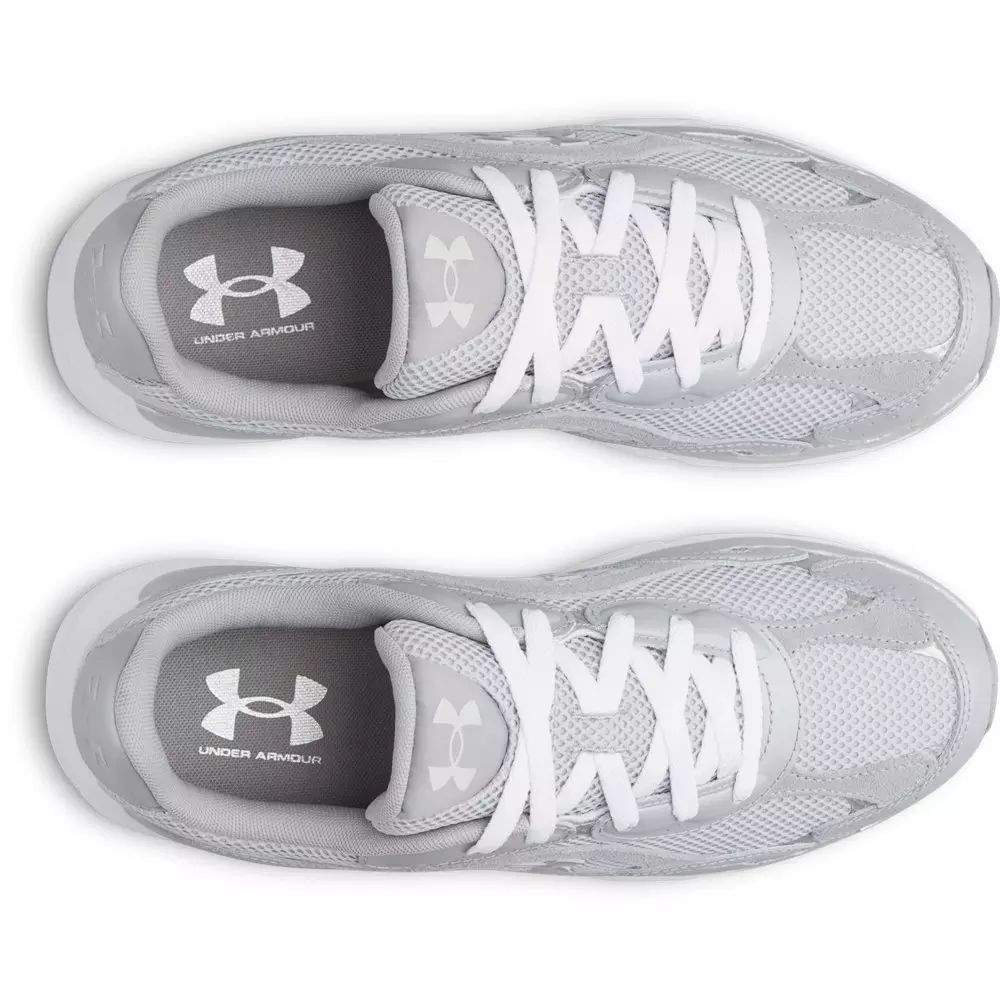 Under Armour Tech Runner "Mod Grey/Steel/Metallic Silver" Men's Shoe - GREY/STEEL/SILVER