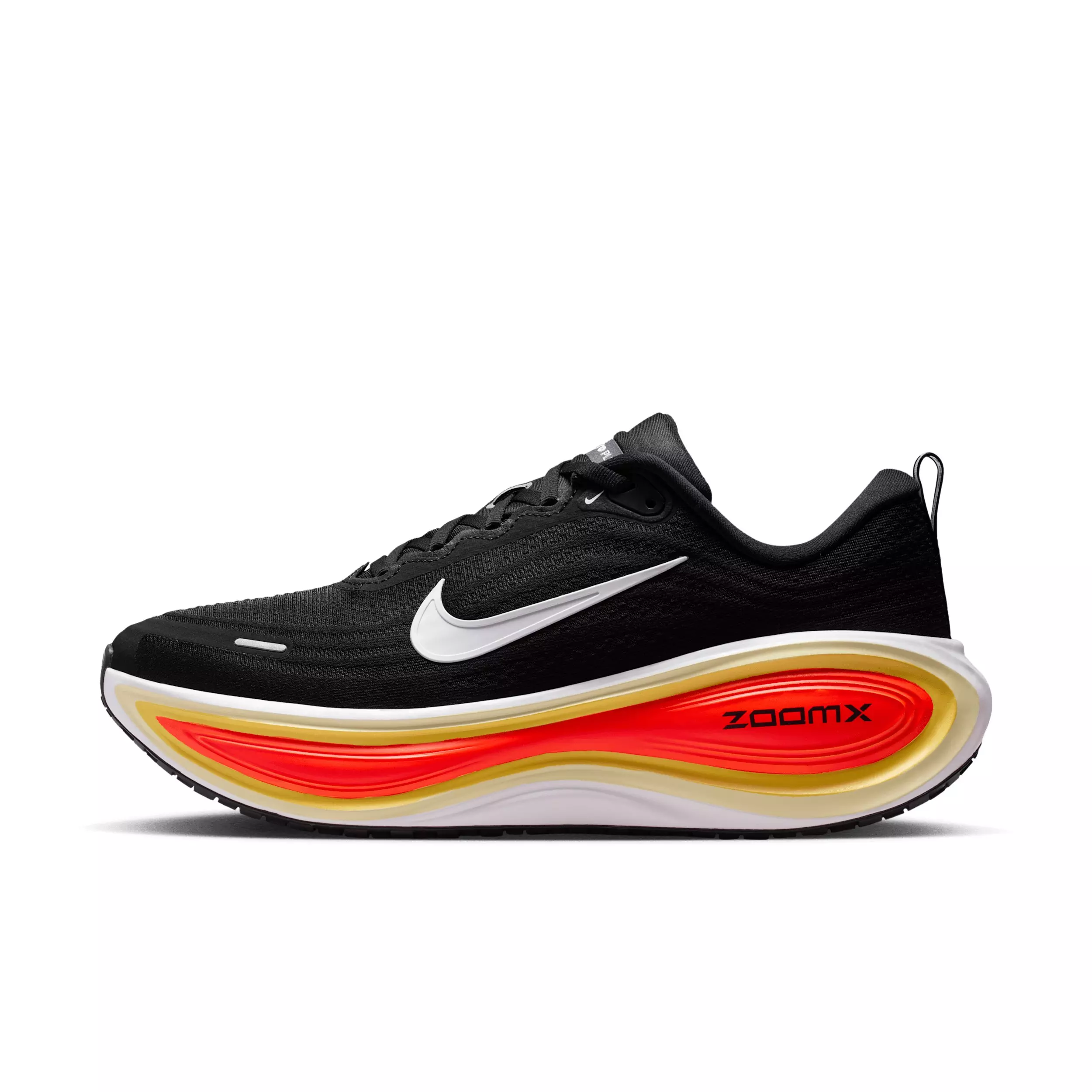 Nike Vomero Plus "Black/Bright Crimson/Sail/White" Men's Running Shoe - BLACK/CRIMSON/SAIL/WHITE