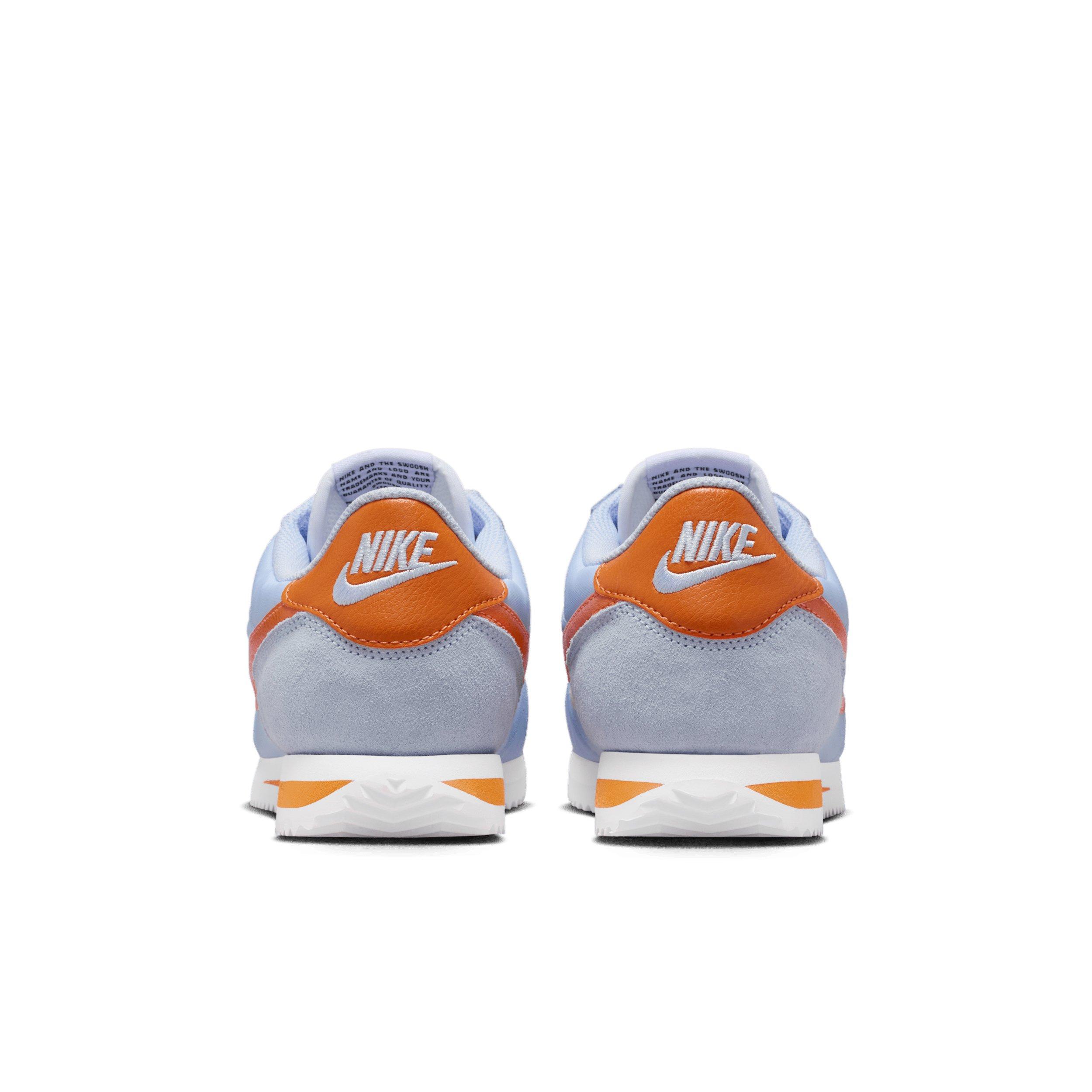 Nike Cortez Textile "Hydrogen Blue/White/Hot Curry" Women's Shoe - BLUE/WHITE/CURRY Thumbnail View 5
