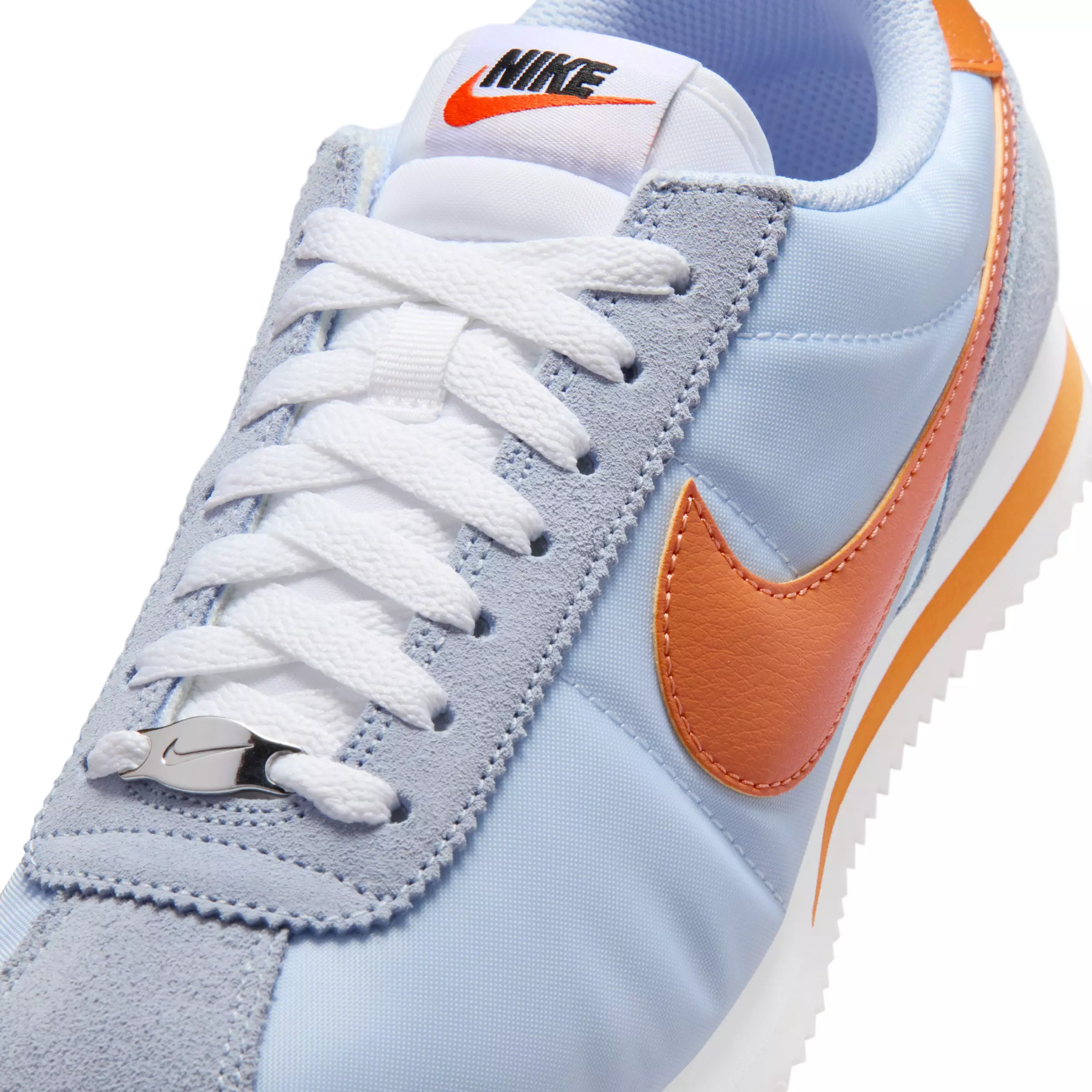 Nike Cortez Textile "Hydrogen Blue/White/Hot Curry" Women's Shoe - BLUE/WHITE/CURRY