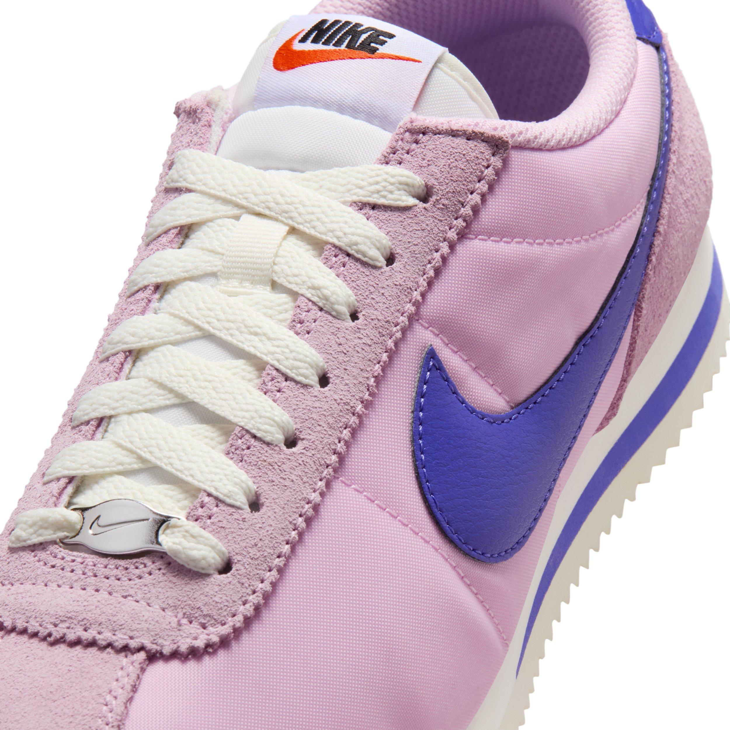 Nike Cortez Textile "Light Arctic Pink/Sail/Paramount Blue" Women's Shoe - LT PINK/SAIL/BLUE Thumbnail View 7