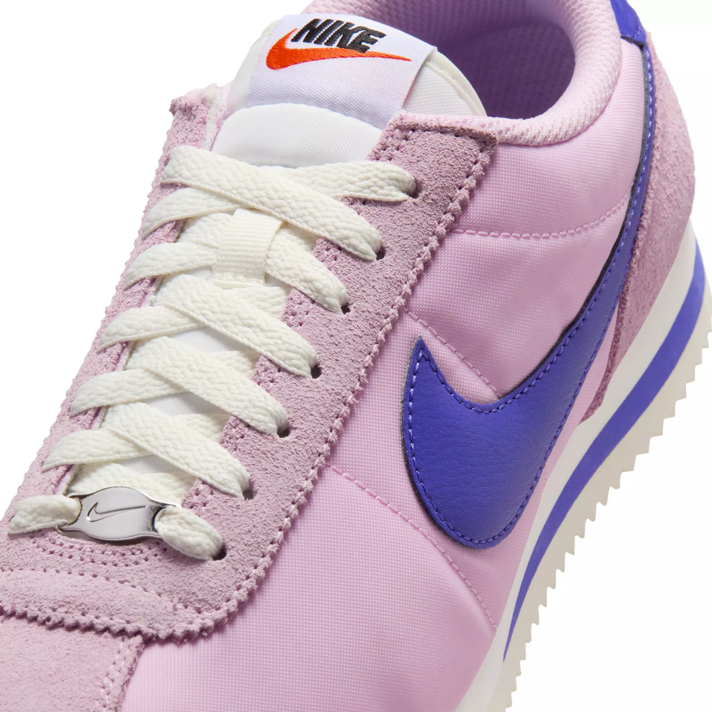 Nike Cortez Textile "Light Arctic Pink/Sail/Paramount Blue" Women's Shoe - LT PINK/SAIL/BLUE