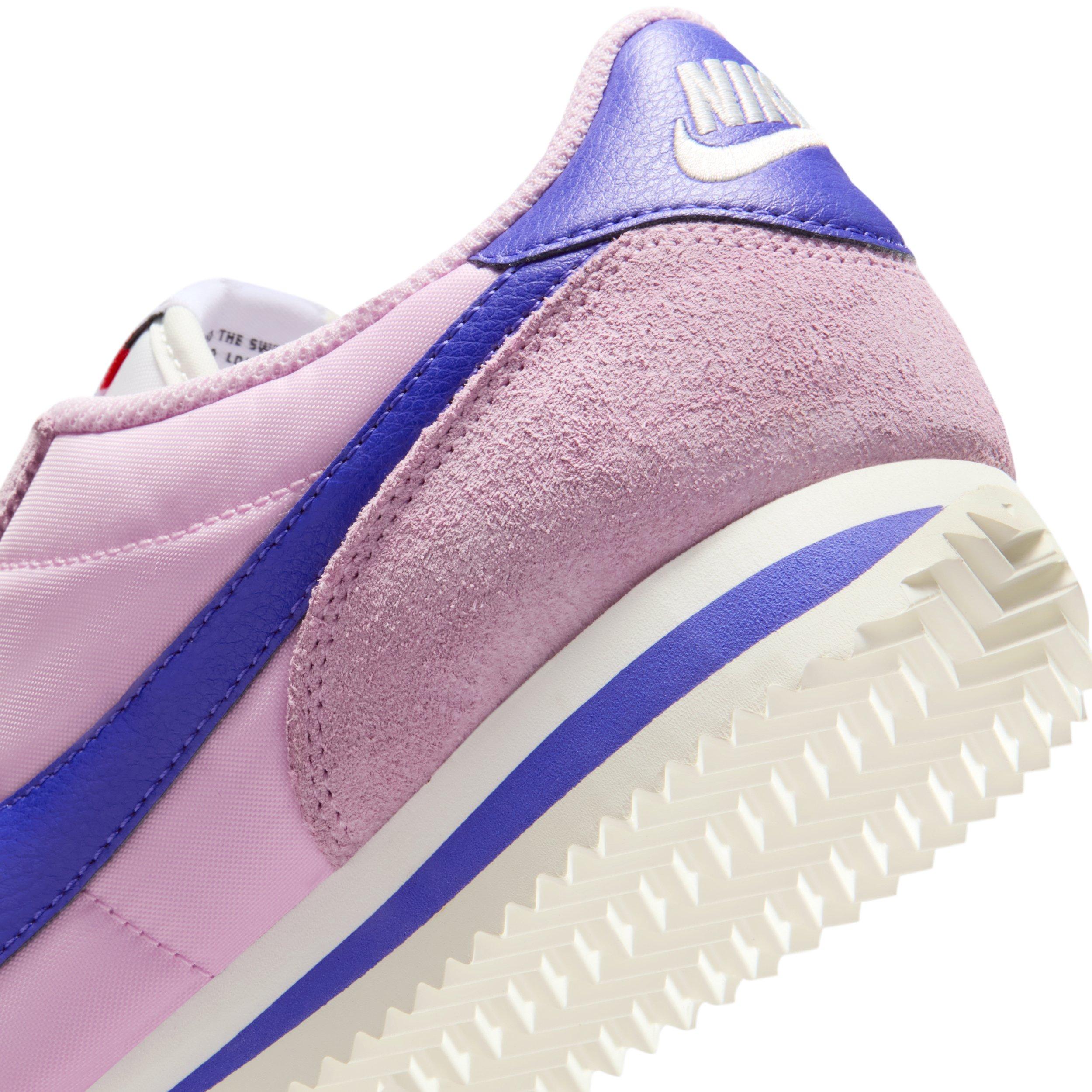 Nike Cortez Textile "Light Arctic Pink/Sail/Paramount Blue" Women's Shoe - LT PINK/SAIL/BLUE Thumbnail View 8