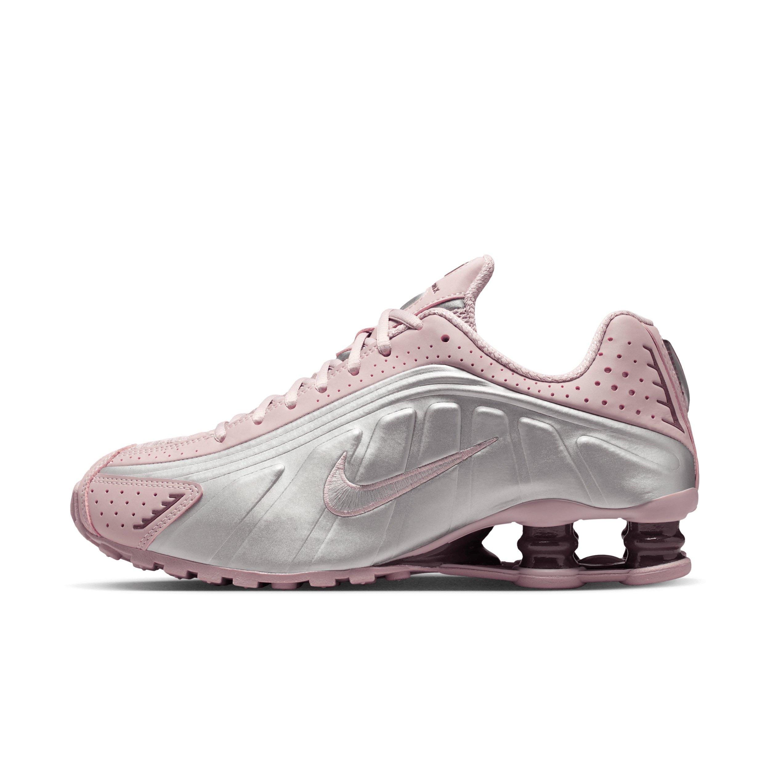 Nike Shox R4 "Particle Rose/Tattoo/Metallic Silver" Women's Shoe - ROSE/TATTOO/SILVER Thumbnail View 2