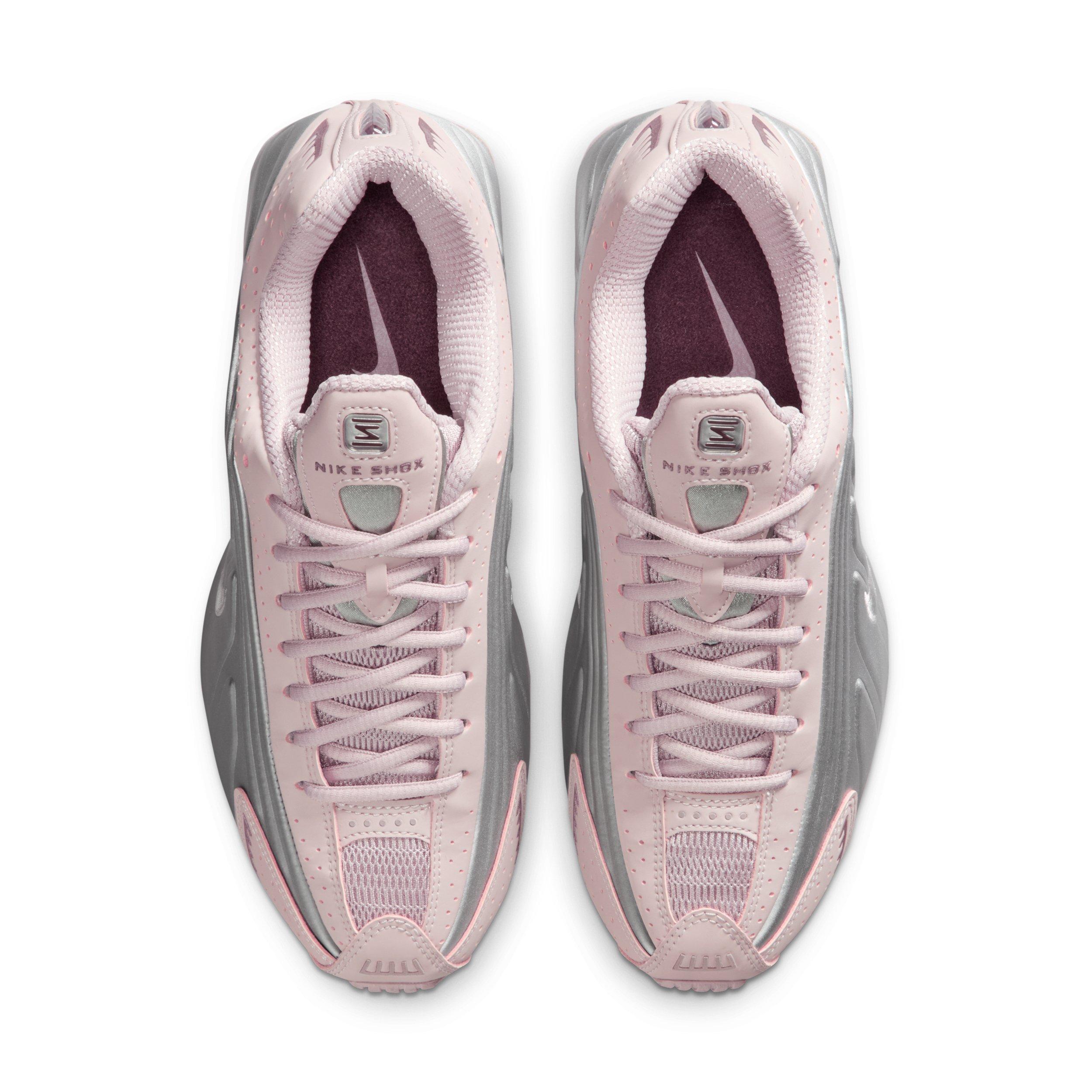 Nike Shox R4 "Particle Rose/Tattoo/Metallic Silver" Women's Shoe - ROSE/TATTOO/SILVER Thumbnail View 4