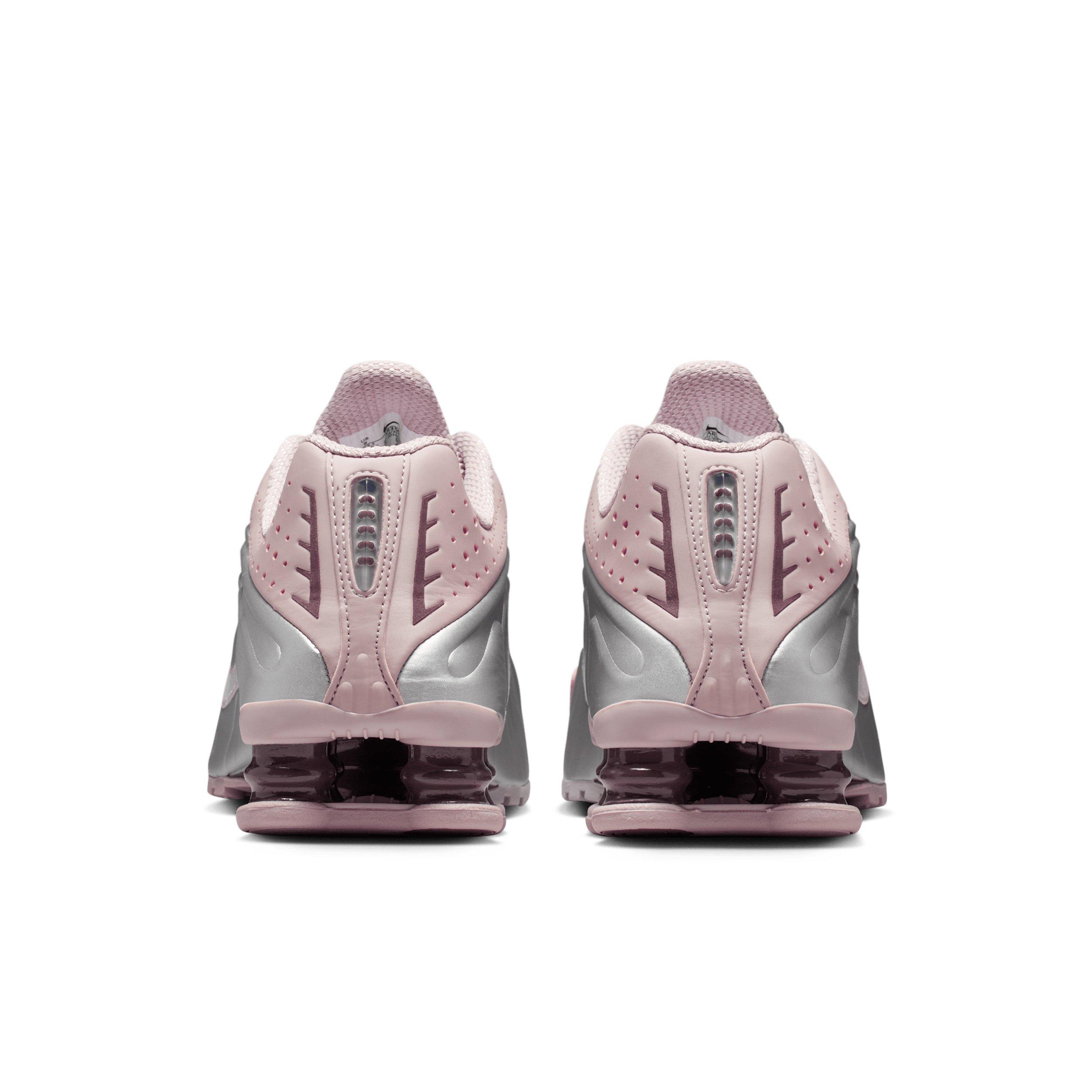 Nike Shox R4 "Particle Rose/Tattoo/Metallic Silver" Women's Shoe - ROSE/TATTOO/SILVER Thumbnail View 5