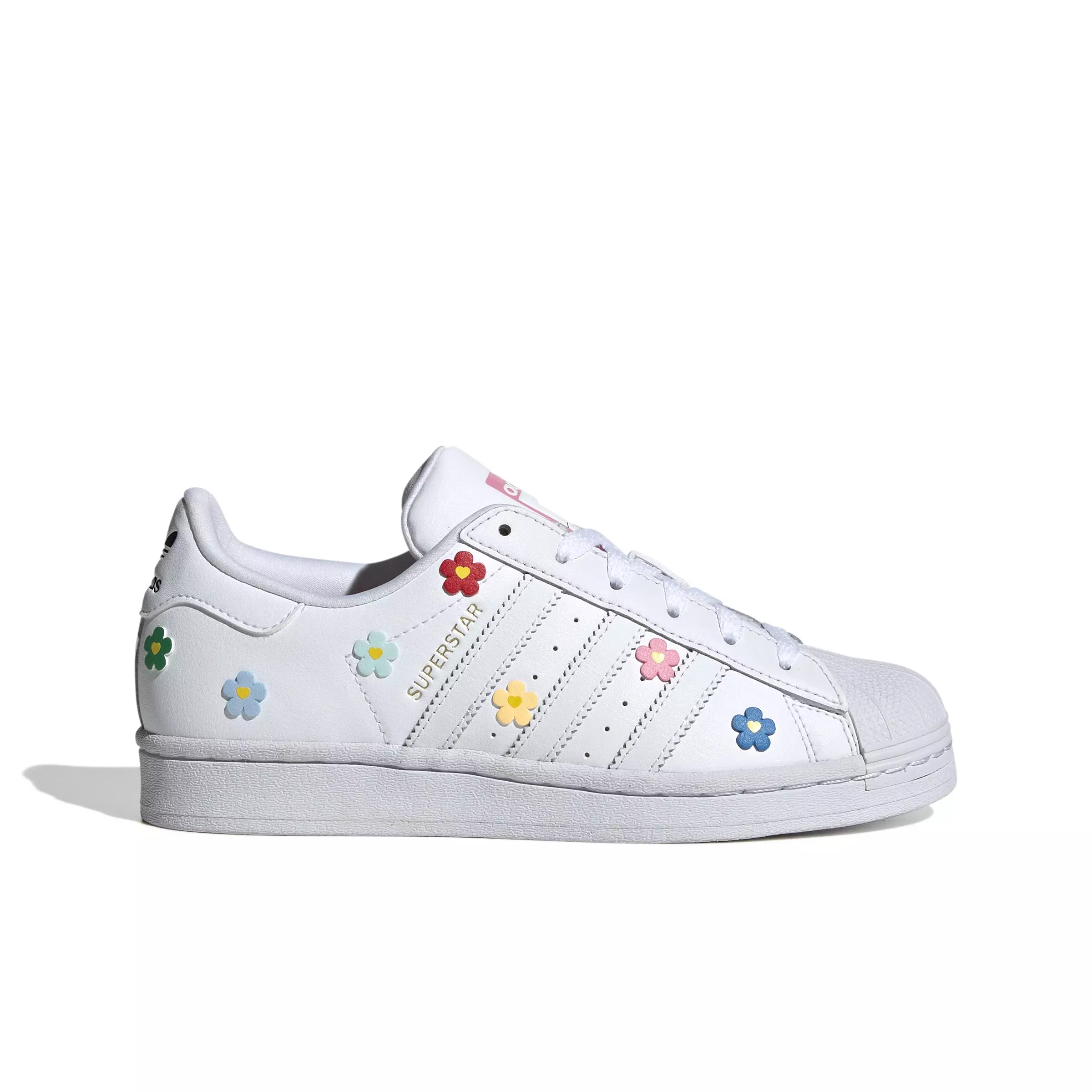 adidas Originals x Hello Kitty Superstar "Ftwr White/Ftwr White/Core Black" Grade School Girls' Shoe - WHITE/WHITE/BLACK