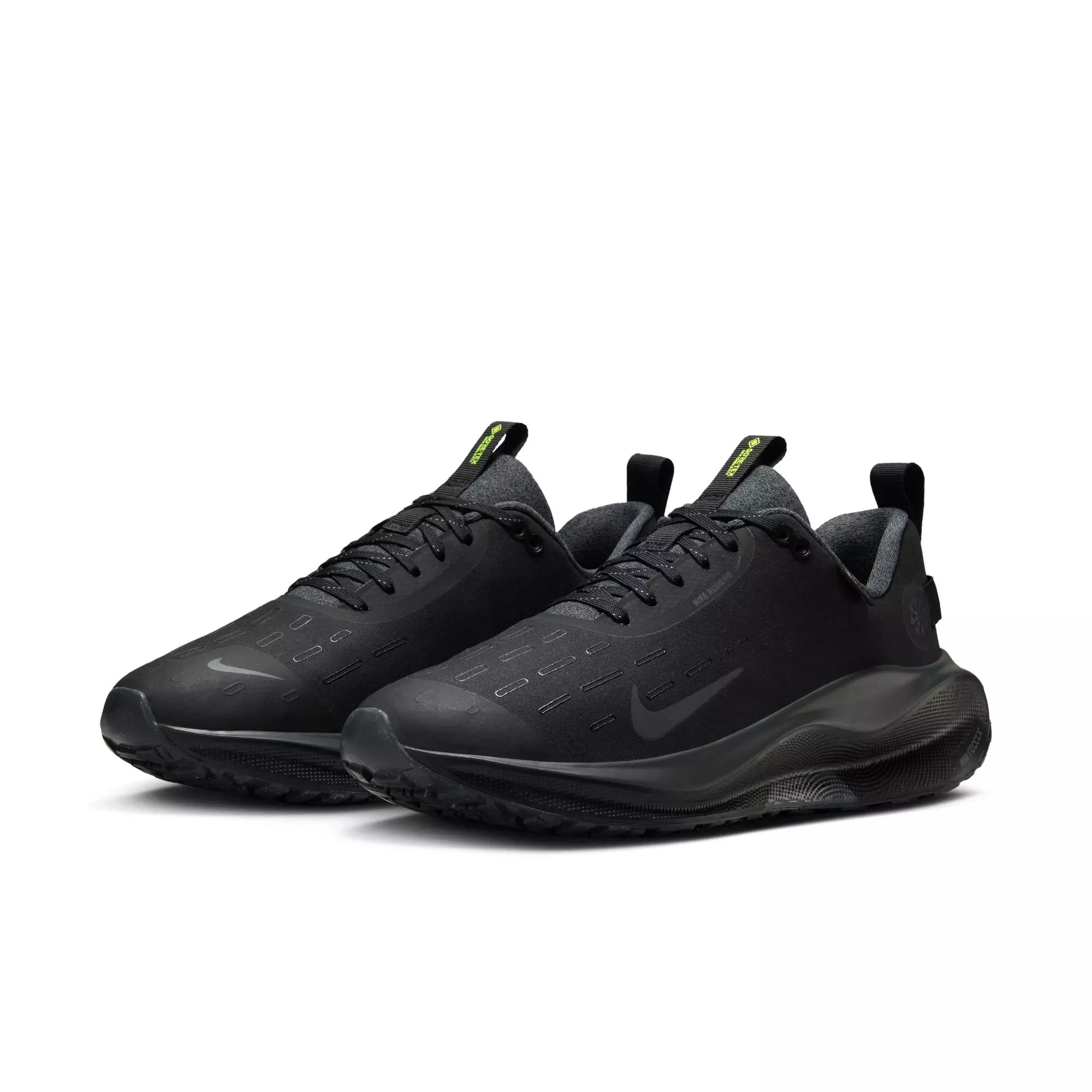 Nike InfinityRN 4 GORE-TEX "Black/Volt/Dark Grey/Anthracite" Women's Running Shoe - BLACK/VOLT/DK GREY/ANTHRACITE