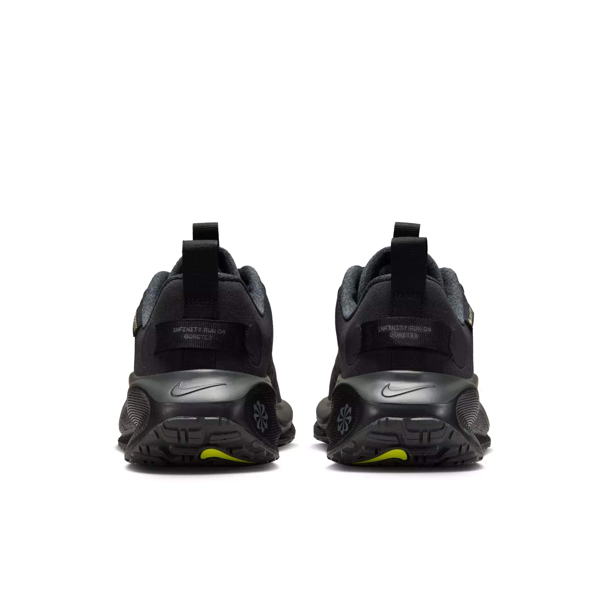 Nike InfinityRN 4 GORE-TEX "Black/Volt/Dark Grey/Anthracite" Women's Running Shoe - BLACK/VOLT/DK GREY/ANTHRACITE