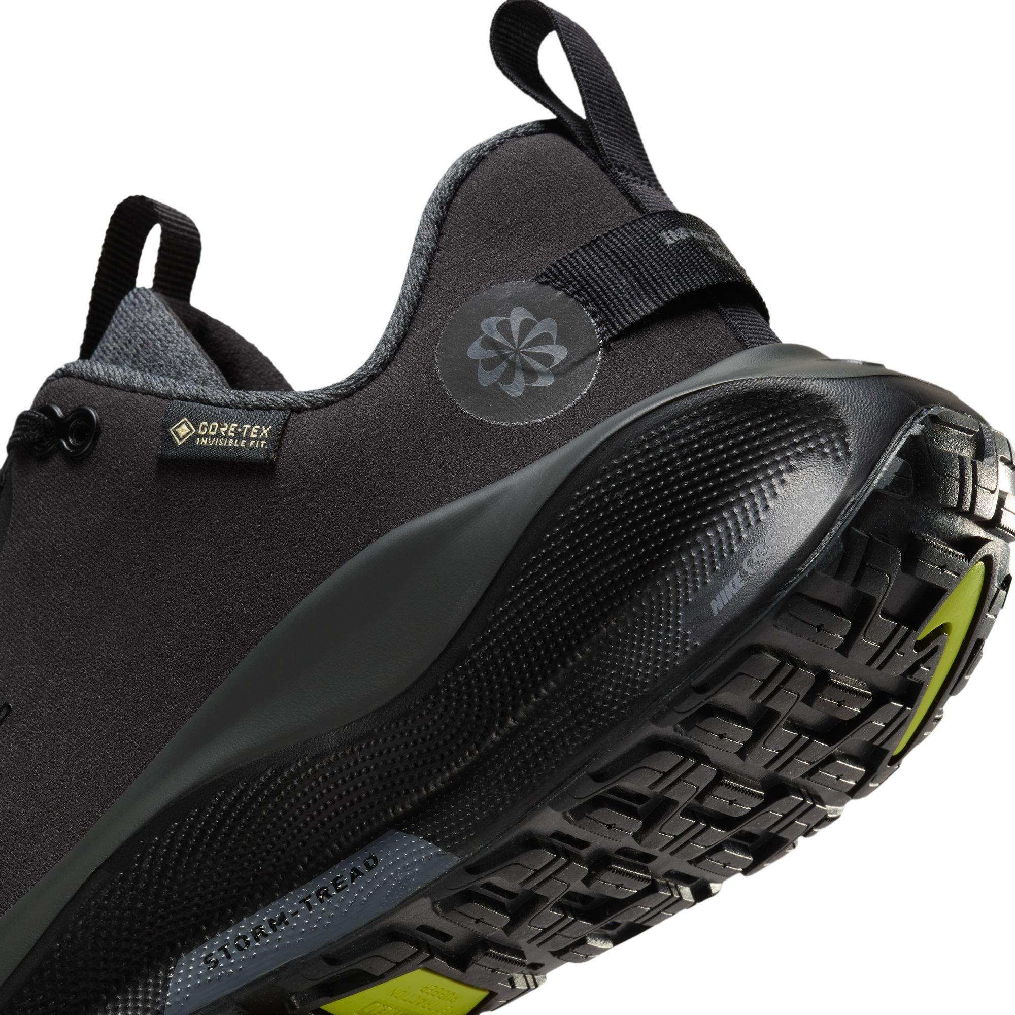 Nike InfinityRN 4 GORE-TEX "Black/Volt/Dark Grey/Anthracite" Women's Running Shoe - BLACK/VOLT/DK GREY/ANTHRACITE Thumbnail View 8
