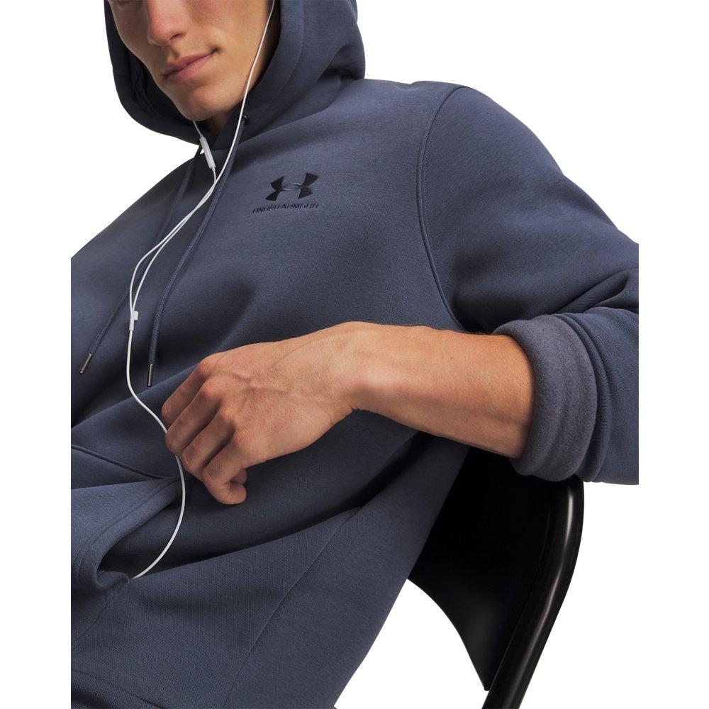 Under Armour Men's Icon Fleece Hoodie - Grey - GREY