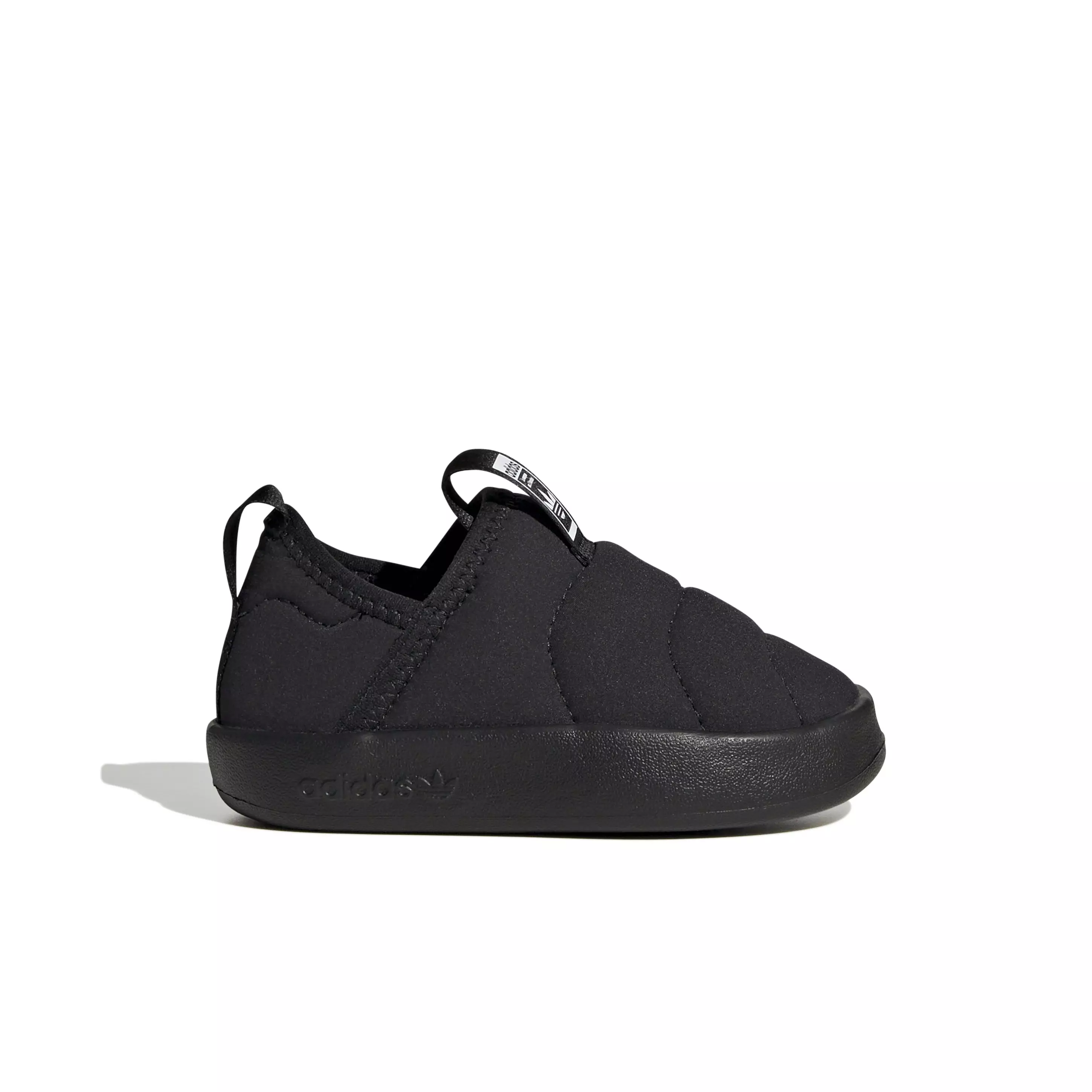 adidas Originals Puffylette 360 "Core Black/Core Black/Ftwr White" Infant Boys' Shoe - BLACK/BLACK/WHITE