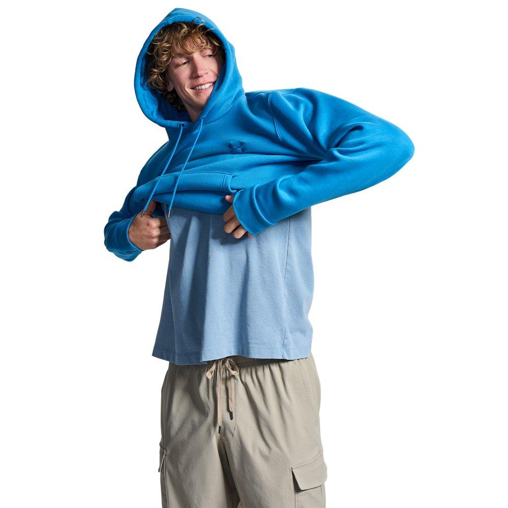 Under Armour Men's Icon Fleece Hoodie - Blue - BLUE
