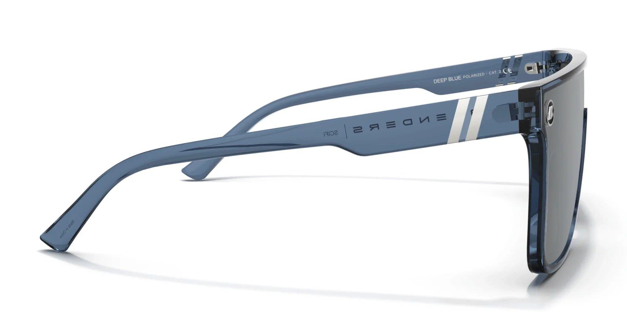 Blenders SciFi Deep Blue Sunglasses - BLUE Thumbnail View 3