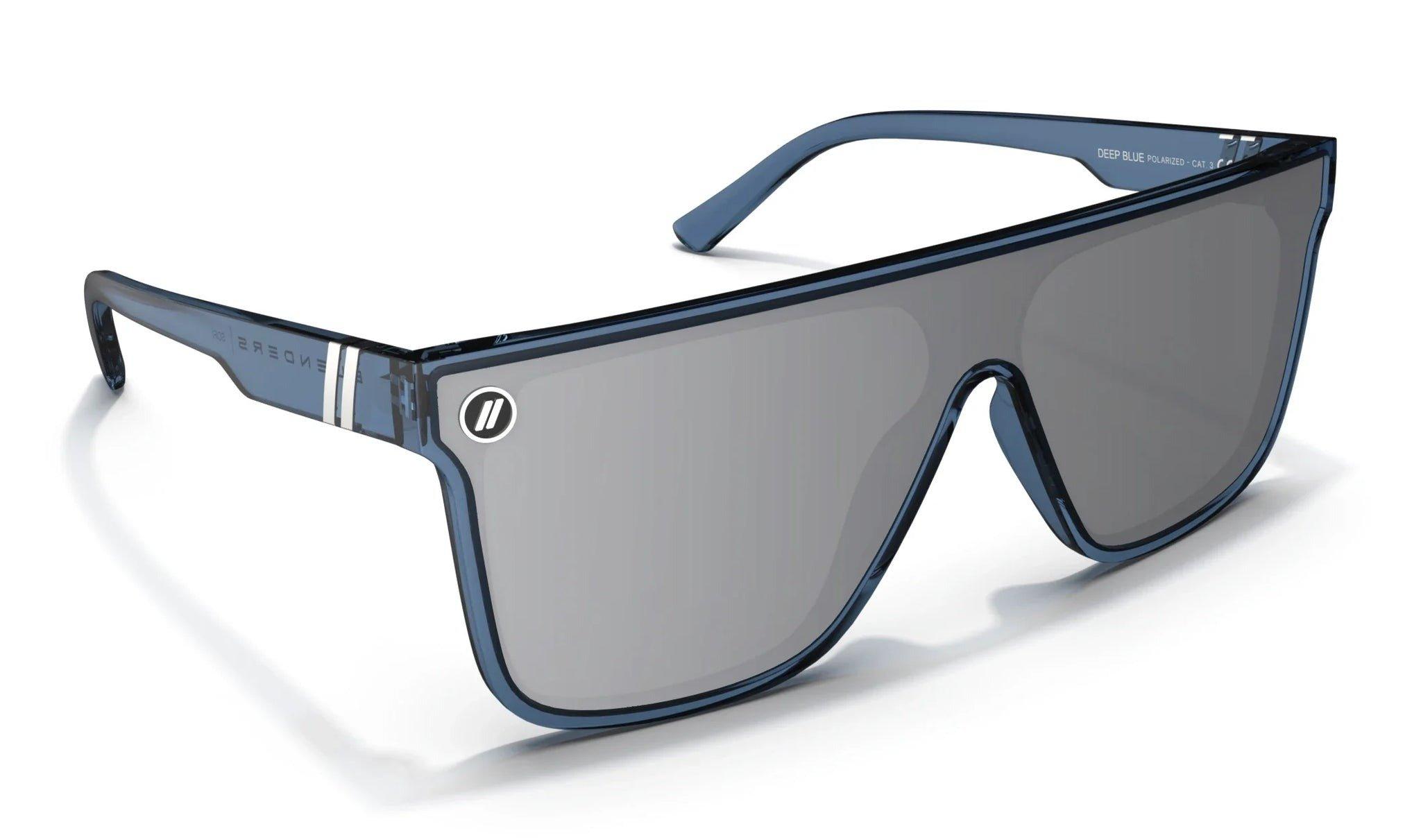 Blenders SciFi Deep Blue Sunglasses - BLUE Thumbnail View 4