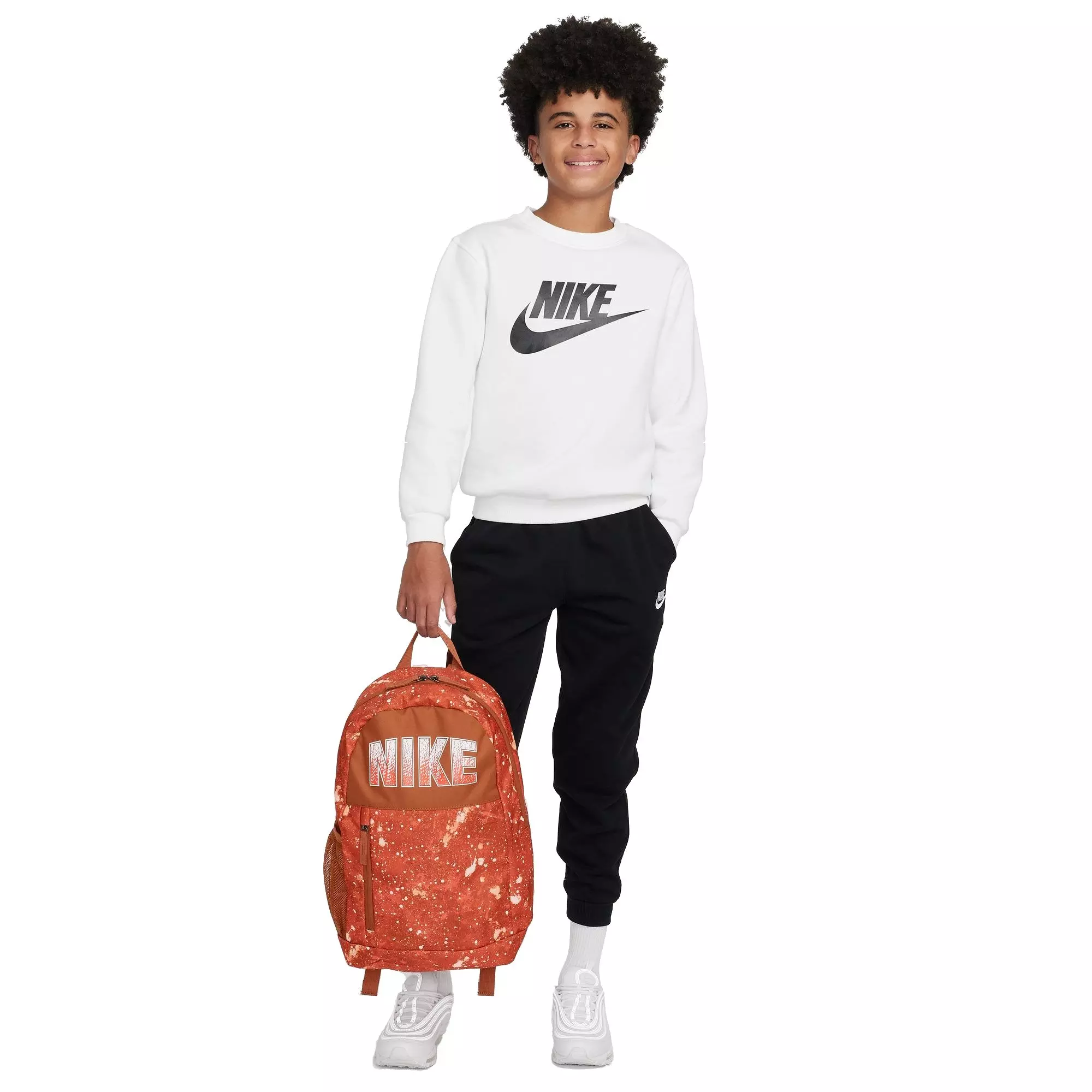 Nike Big Kids' Elemental Backpack - ORANGE