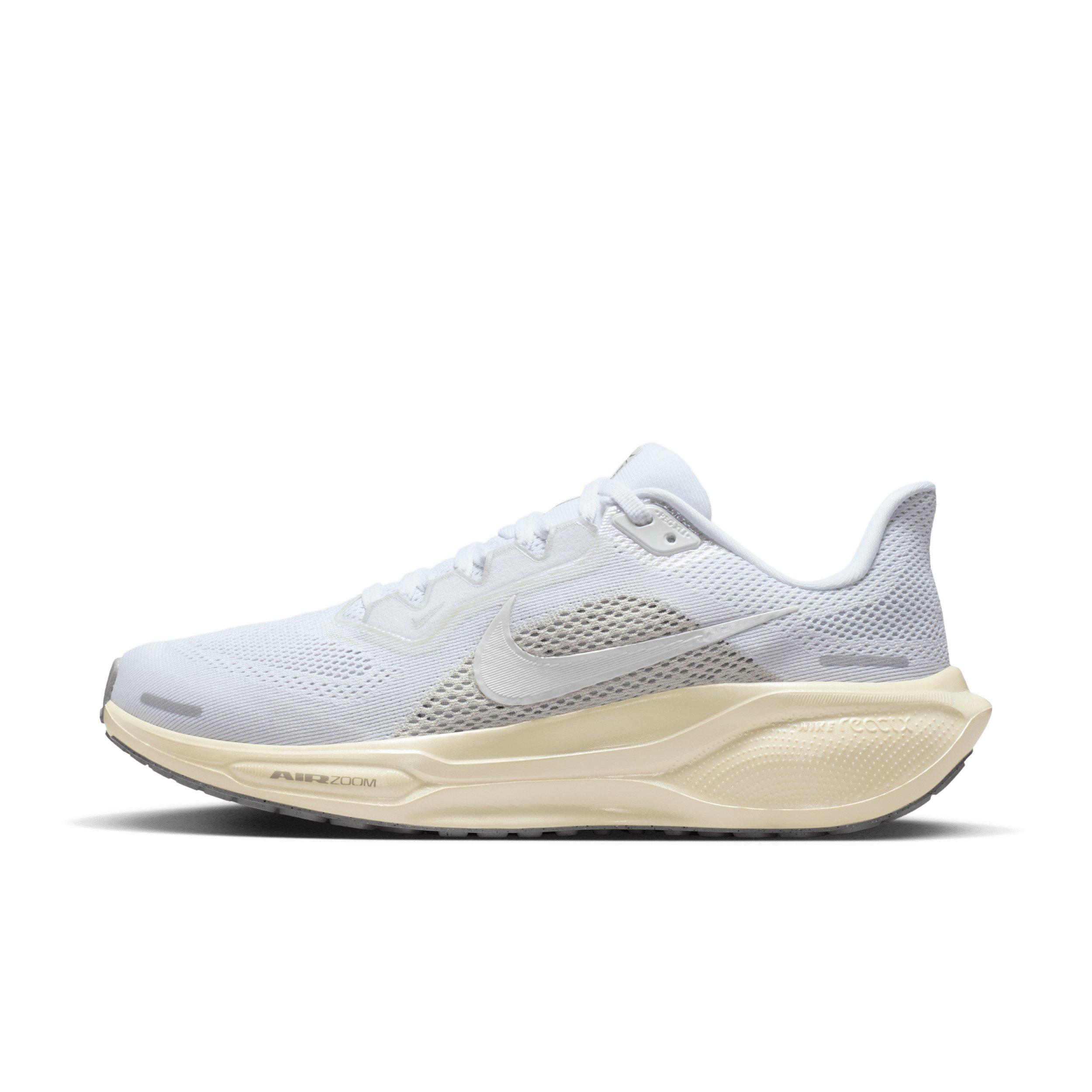 Nike Pegasus 41 "White/Chalk/Sea Glass/White" Women's Running Shoe - WHITE/CHALK/SEA GLASS/WHITE Thumbnail View 2