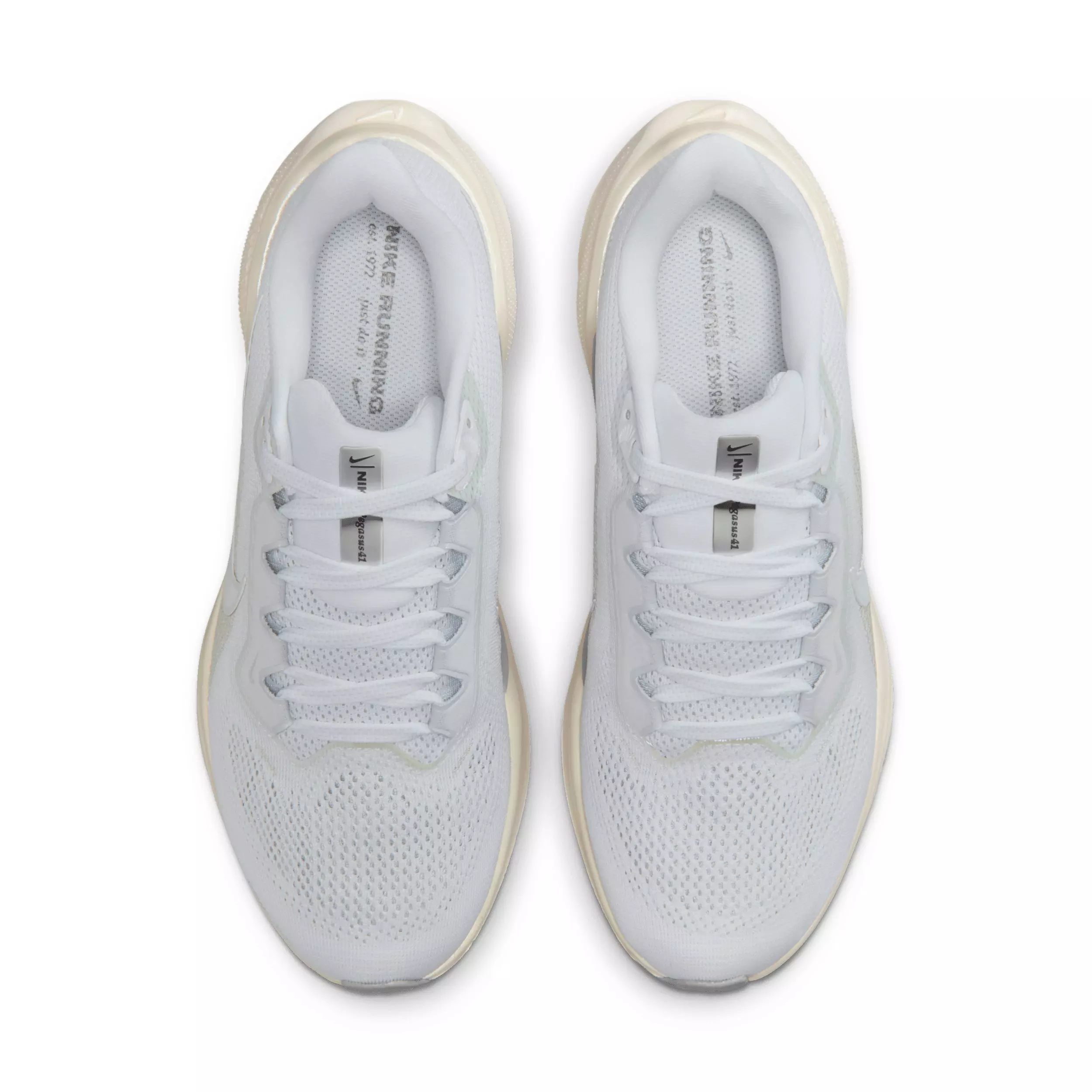 Nike Pegasus 41 "White/Chalk/Sea Glass/White" Women's Running Shoe - WHITE/CHALK/SEA GLASS/WHITE