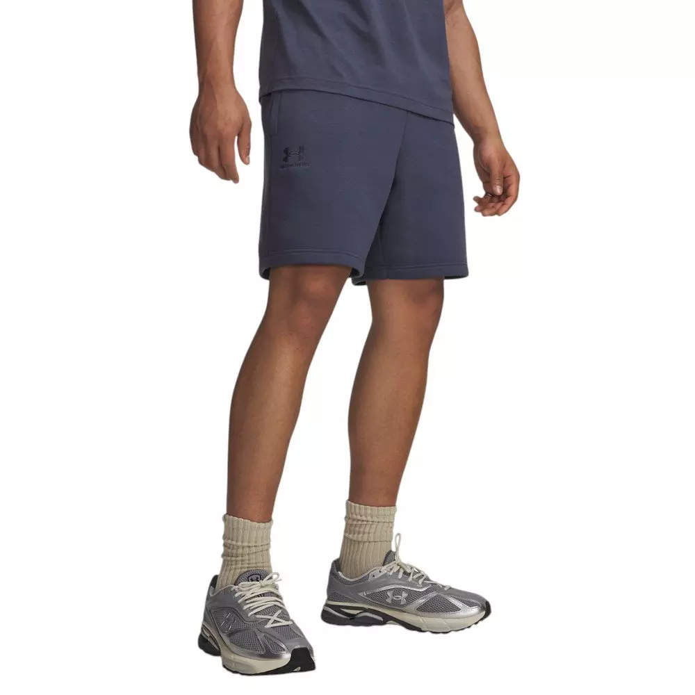 Under Armour Men's Icon Fleece 7.75" Fleece Shorts - Grey - GREY