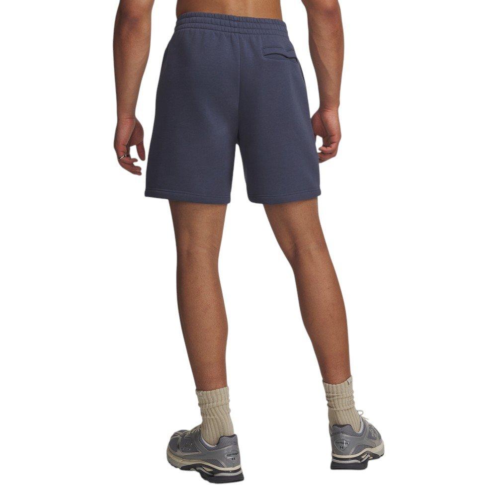 Under Armour Men's Icon Fleece 7.75" Fleece Shorts - Grey - GREY
