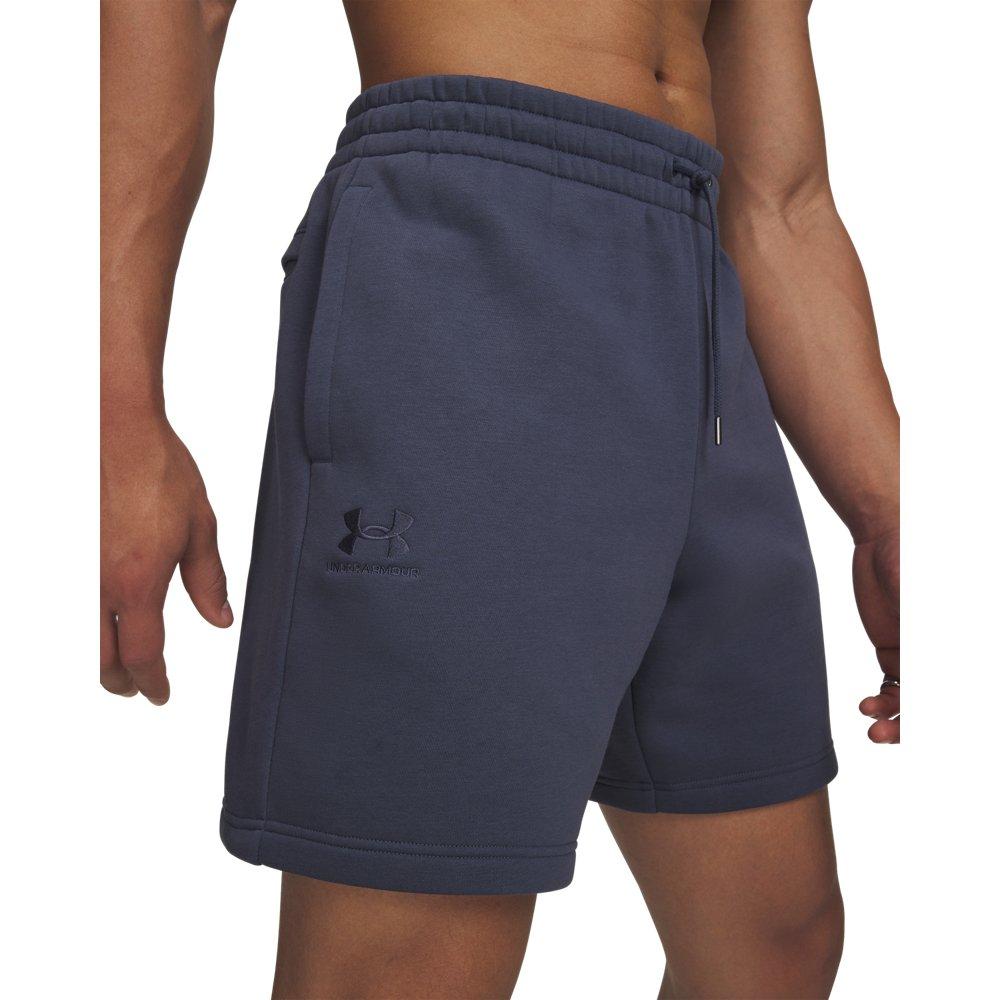 Under Armour Men's Icon Fleece 7.75" Fleece Shorts - Grey - GREY
