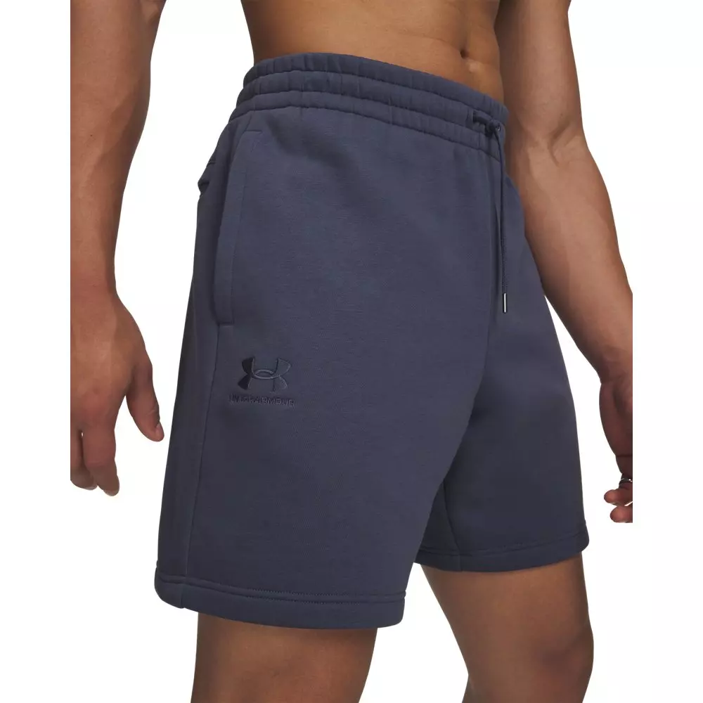 Under Armour Men's Icon Fleece 7.75" Fleece Shorts - Grey - GREY