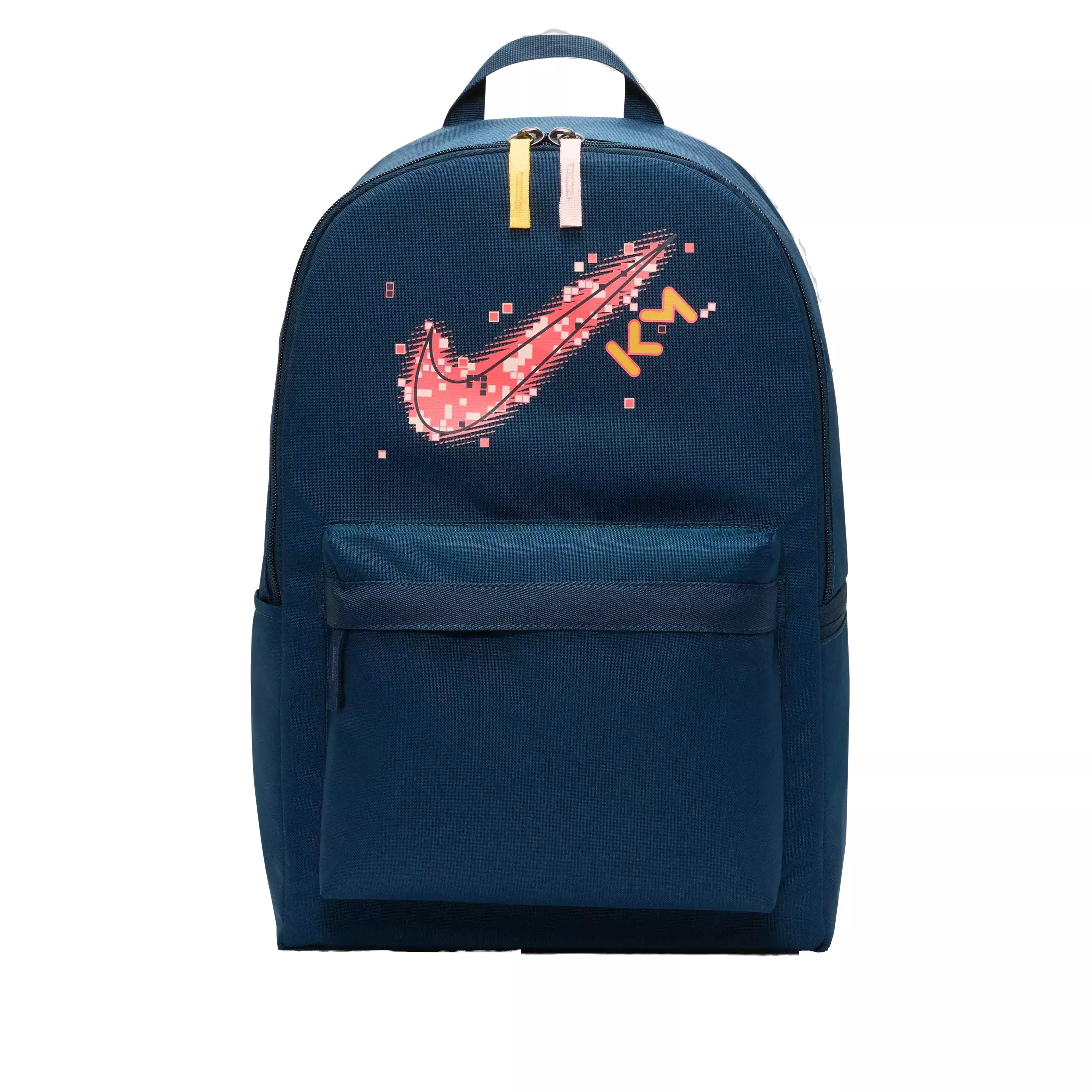 Nike Kylian Mbappe' Kids' Backpack -Navy/Punch - BLUE
