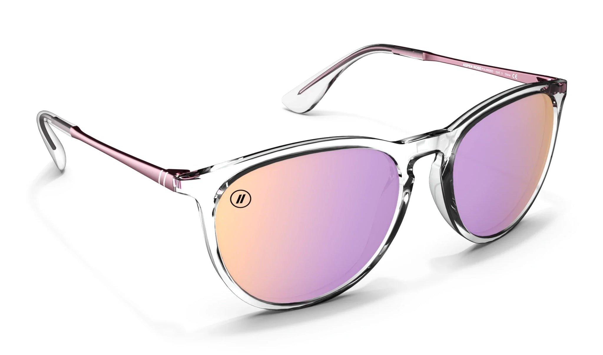 Blenders North Park Aspen Rose Sunglasses - YELLOW/PURPLE Thumbnail View 4