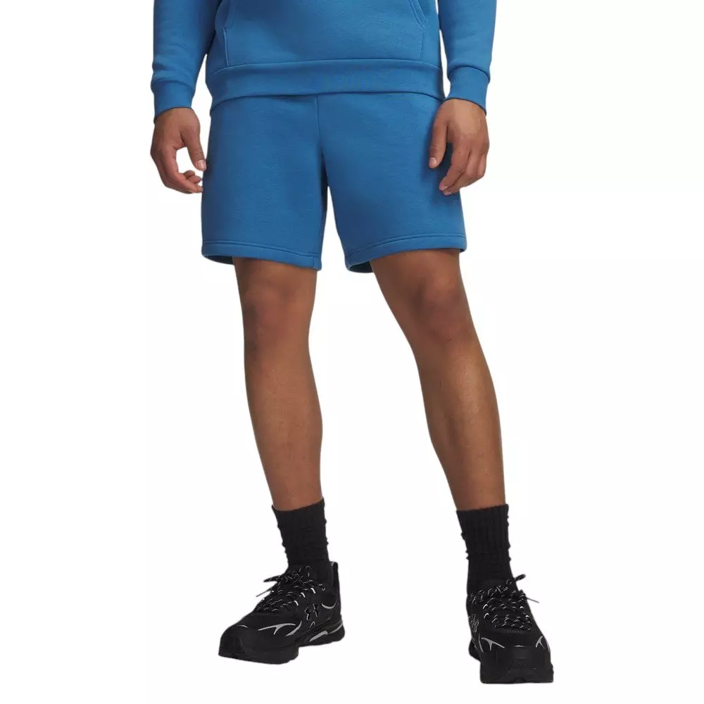 Under Armour Men's Icon Fleece 7.75" Fleece Shorts - Blue - BLUE