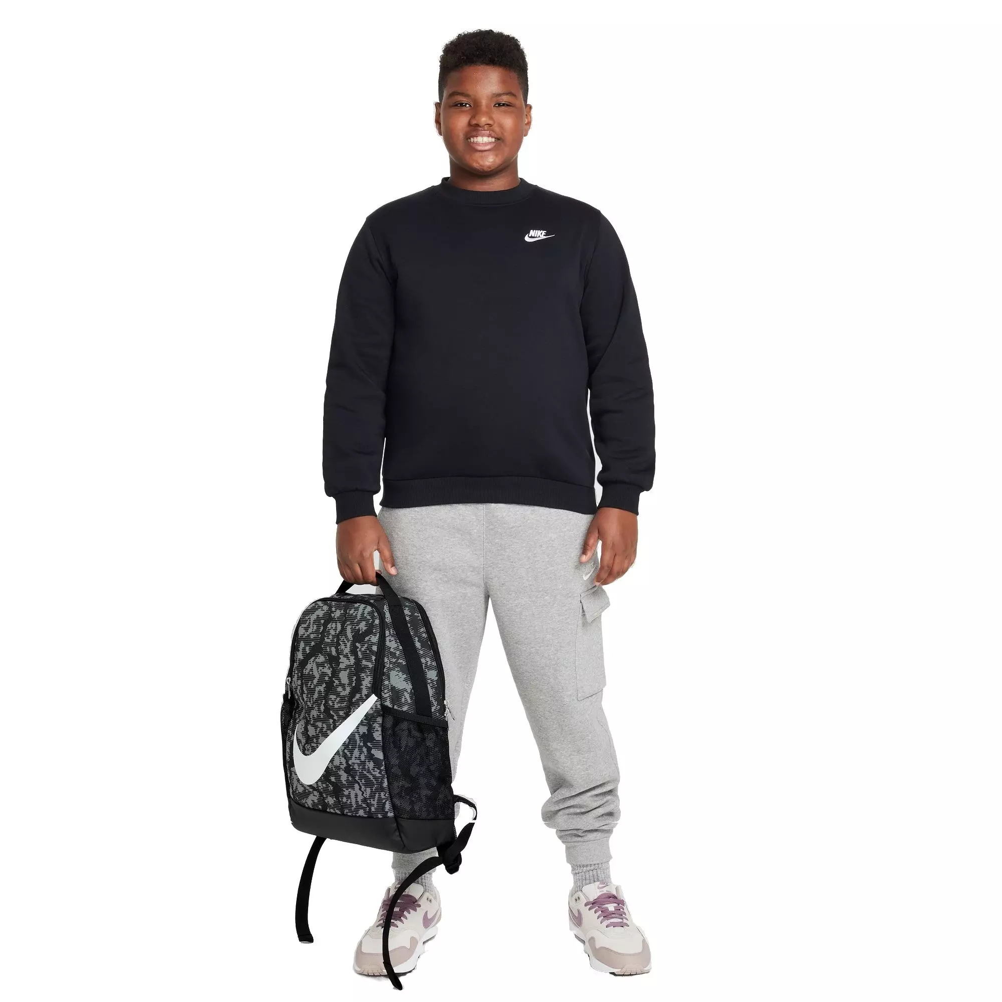 Nike Big Kids' Brasilia Backpack - BLACK