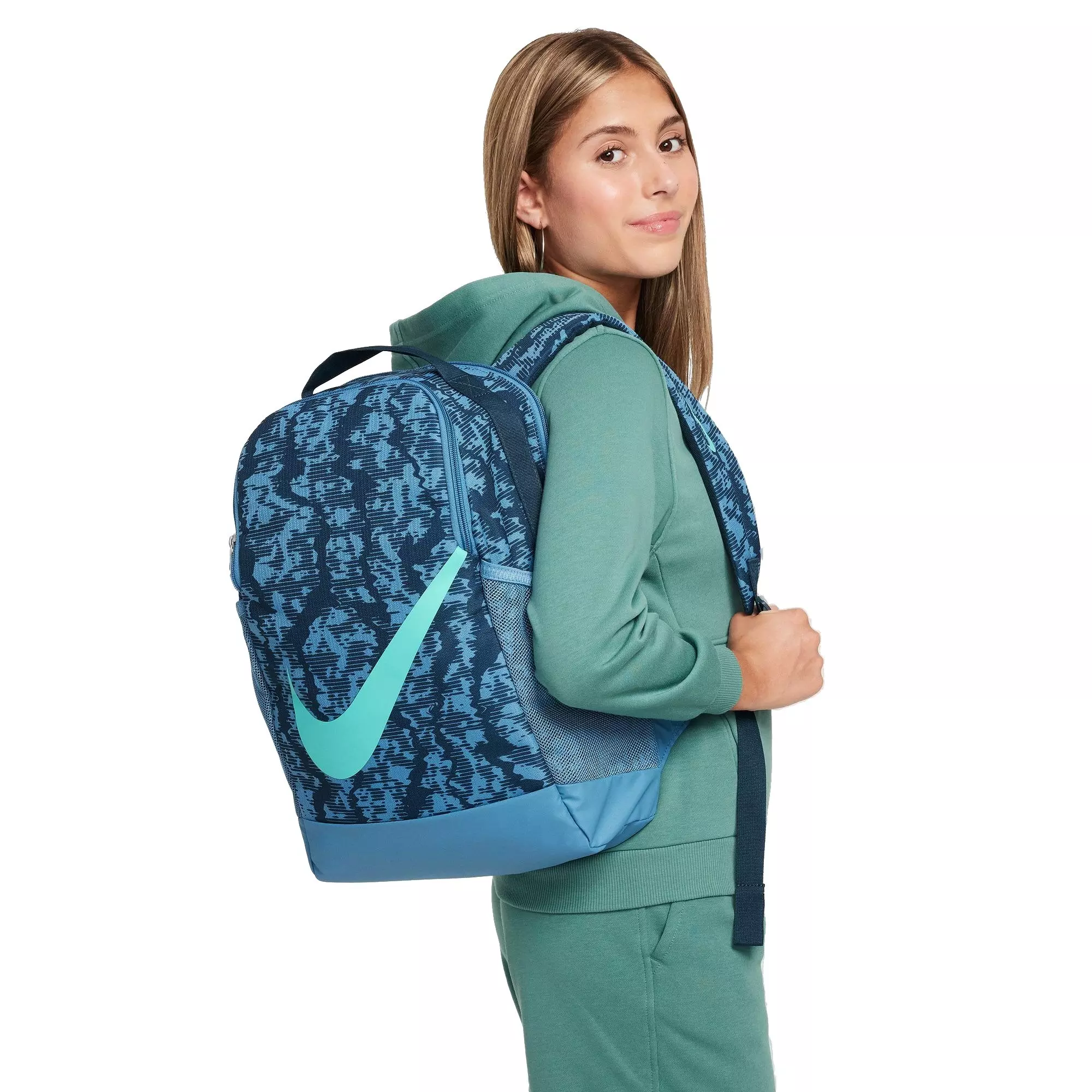 Nike Big Kids' Brasilia Backpack - BLUE