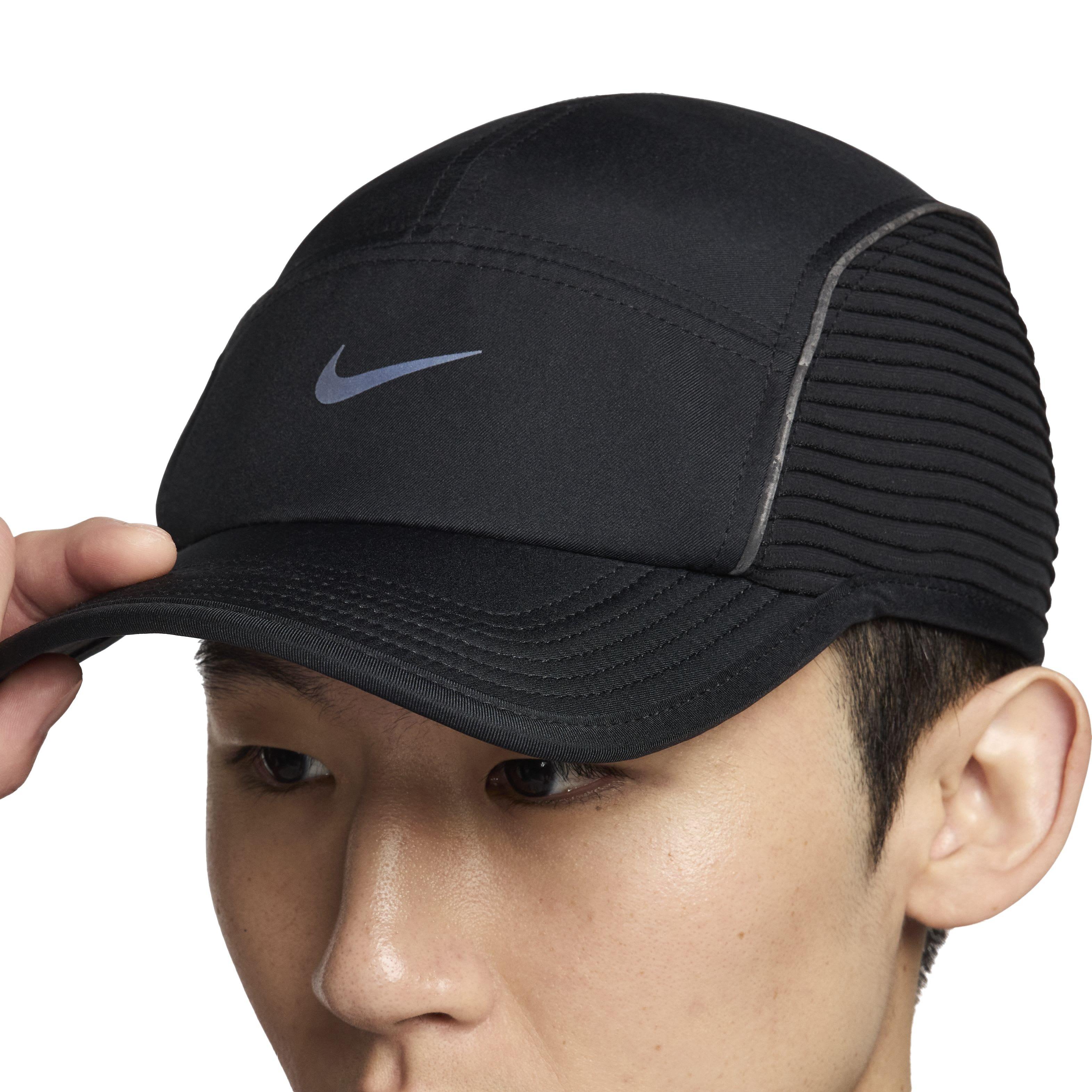 Nike Dri-FIT ADV Fly Unstructured AeroBill AeroAdapt Hat - BLACK Thumbnail View 4