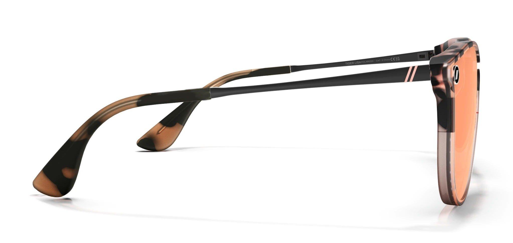 Blenders North Park X2 Tiger Lisa Sunglasses - PEACH Thumbnail View 3