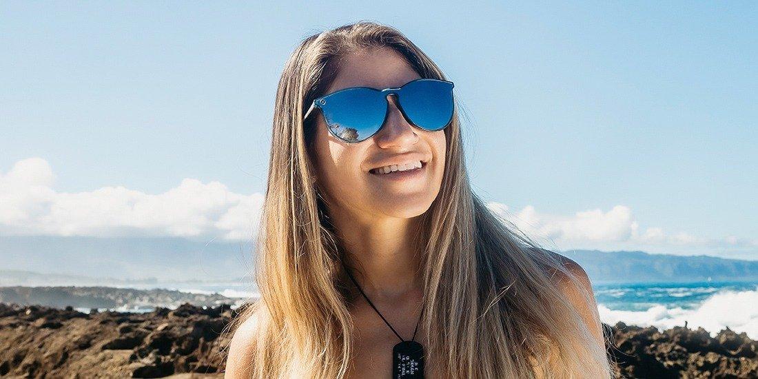 Blenders North Park X2 Cool Edge Sunglasses - GREY Thumbnail View 5