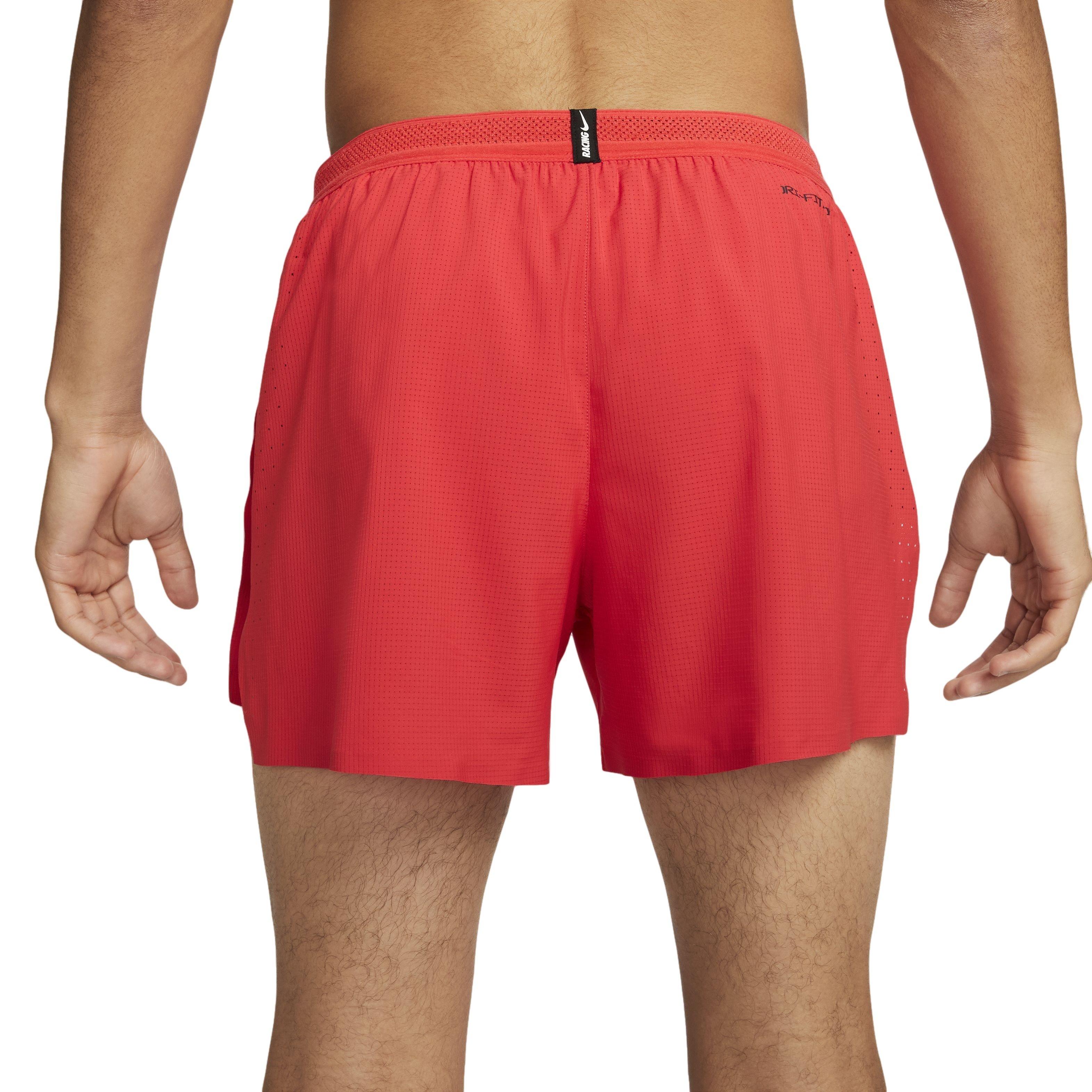 Nike Men's AeroSwift 2 Running Shorts-Red - Hibbett