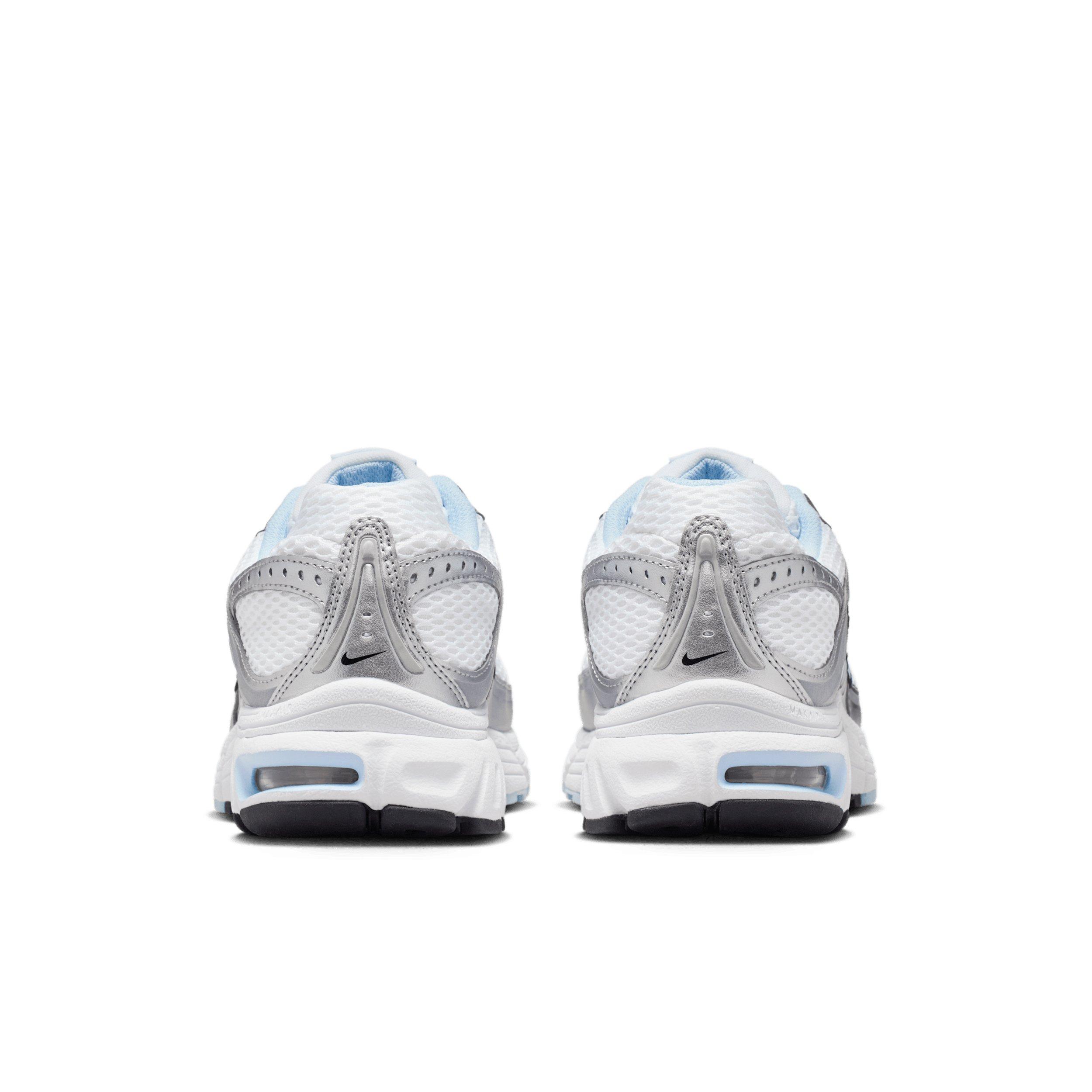 Nike Air Max Moto 2K "White/Metallic Silver/Black/Hydrogen Blue" Women's Shoe - WHITE/SILVER/BLACK/BLUE Thumbnail View 5