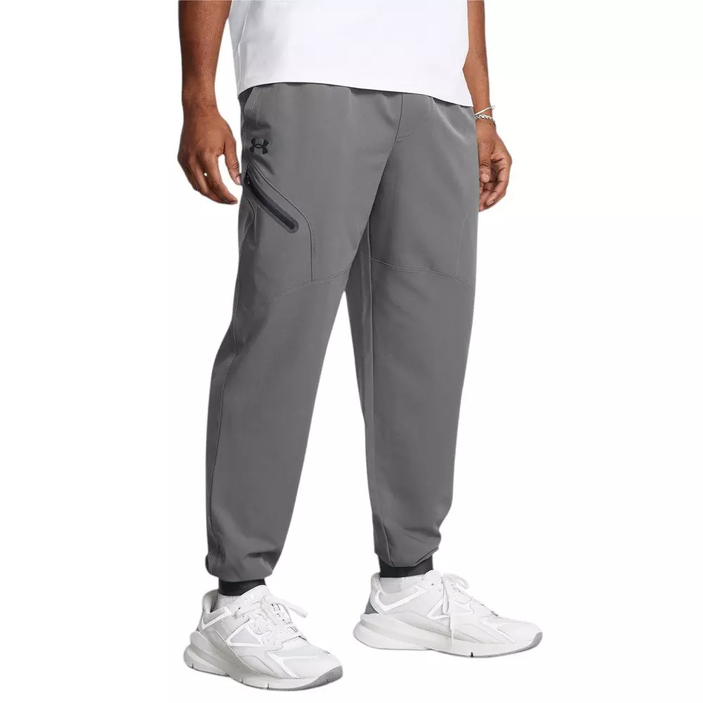 Under Armour Men's Unstoppable Joggers - Grey/Black - GREY/BLACK