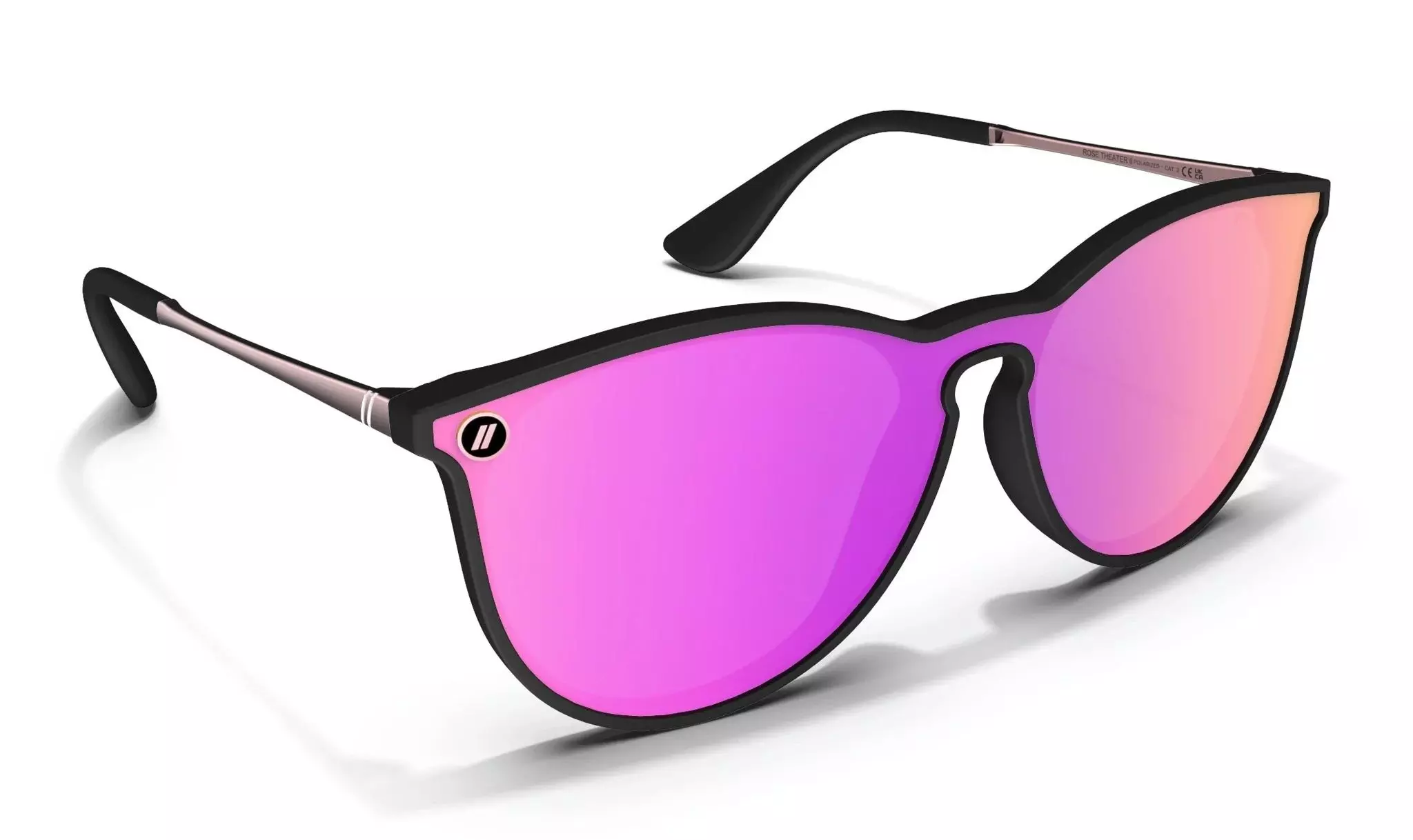 Blenders North Park X2 Rose Theater II Sunglasses - DK PINK