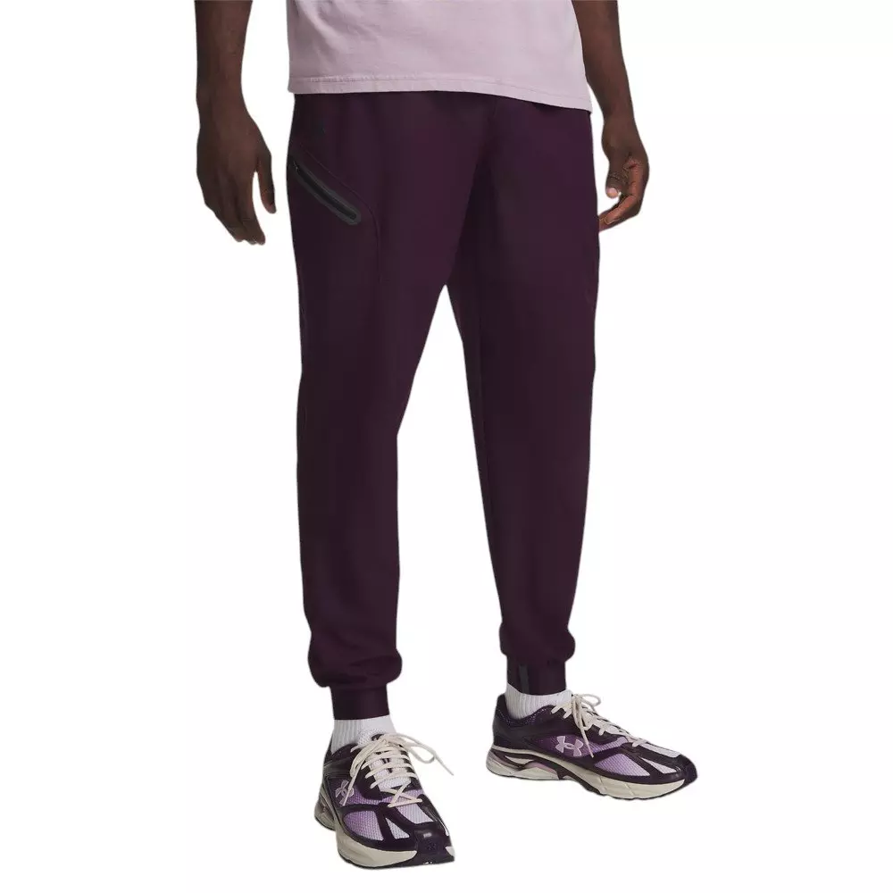 Under Armour Men's Unstoppable Joggers - Purple/Black - PURPLE/BLACK