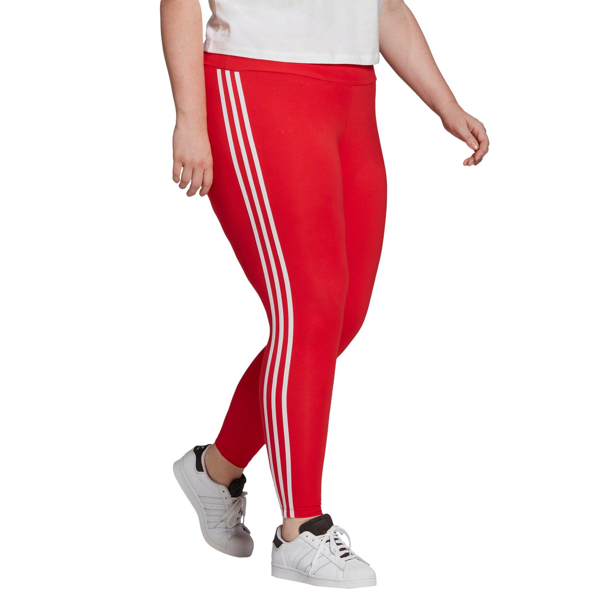 Leggings adidas Originals 3 Stripes Tight Red