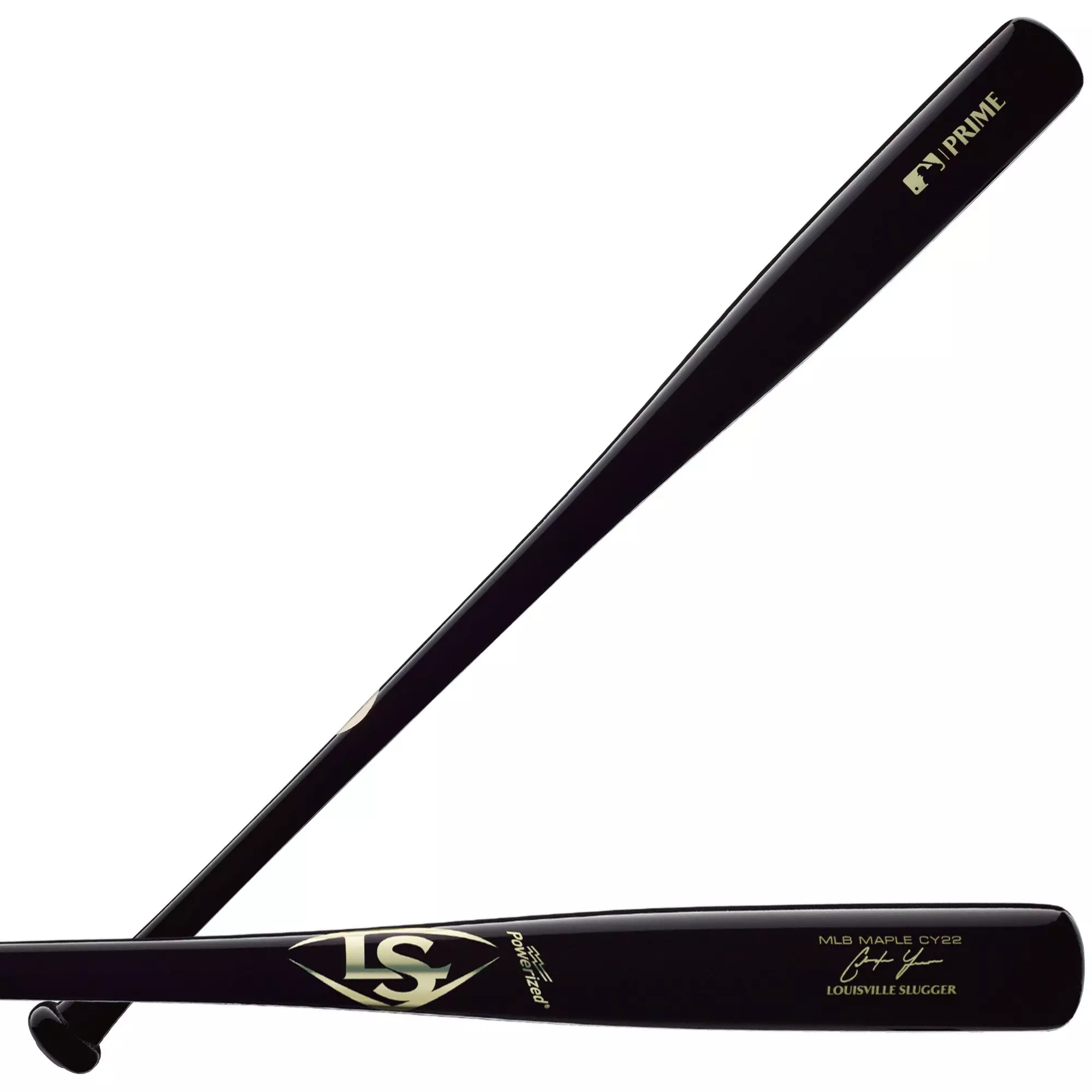 Louisville Slugger MLB Prime Signature Christian Yelich Baseball Bat 2021 - BLACK