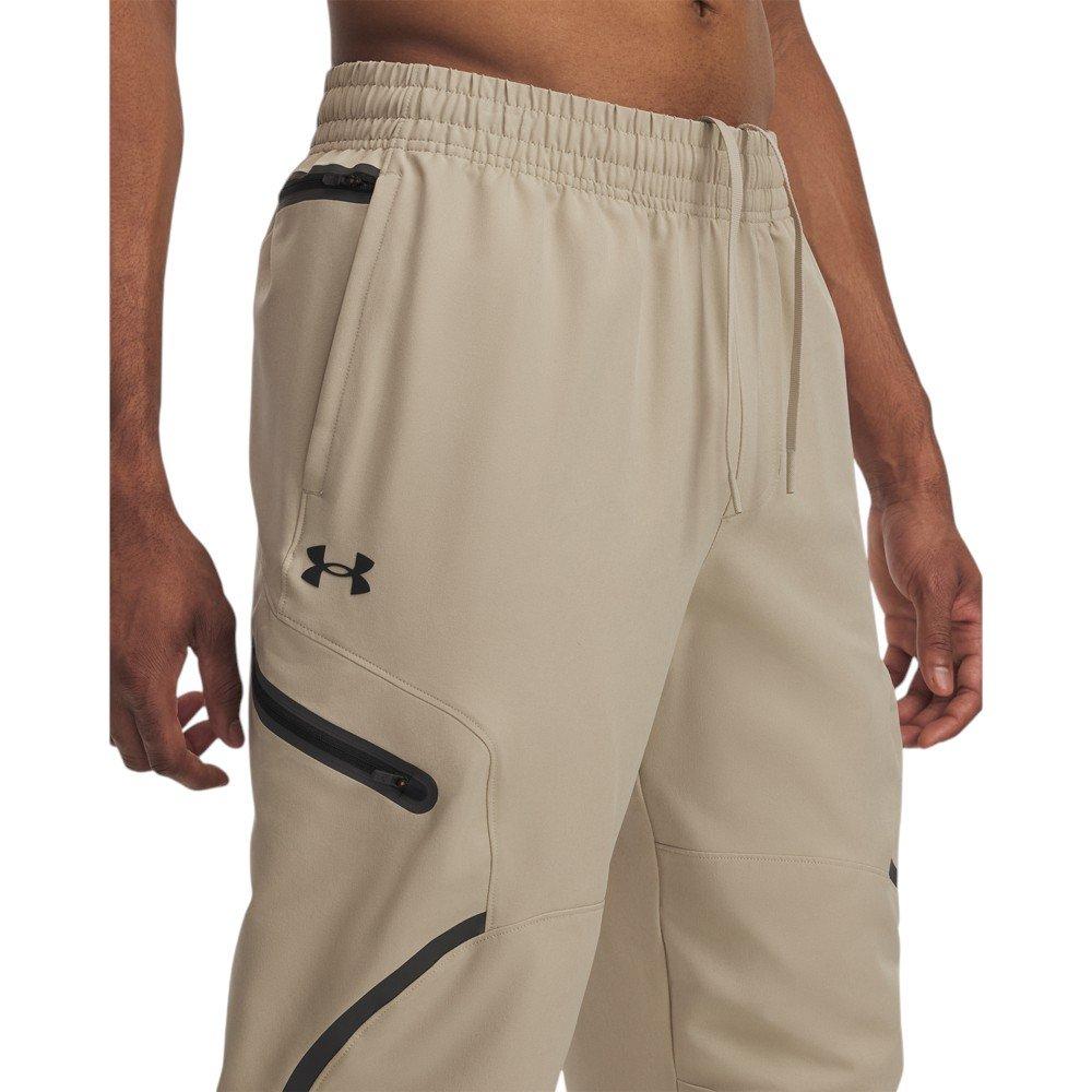 Under Armour Men's Unstoppable Cargo Pants - Khaki/Black - KHAKI/BLACK