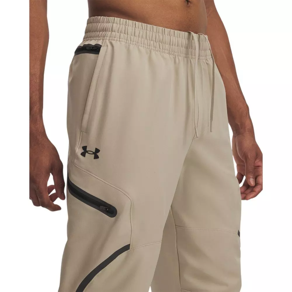 Under Armour Men's Unstoppable Cargo Pants - Khaki/Black - KHAKI/BLACK