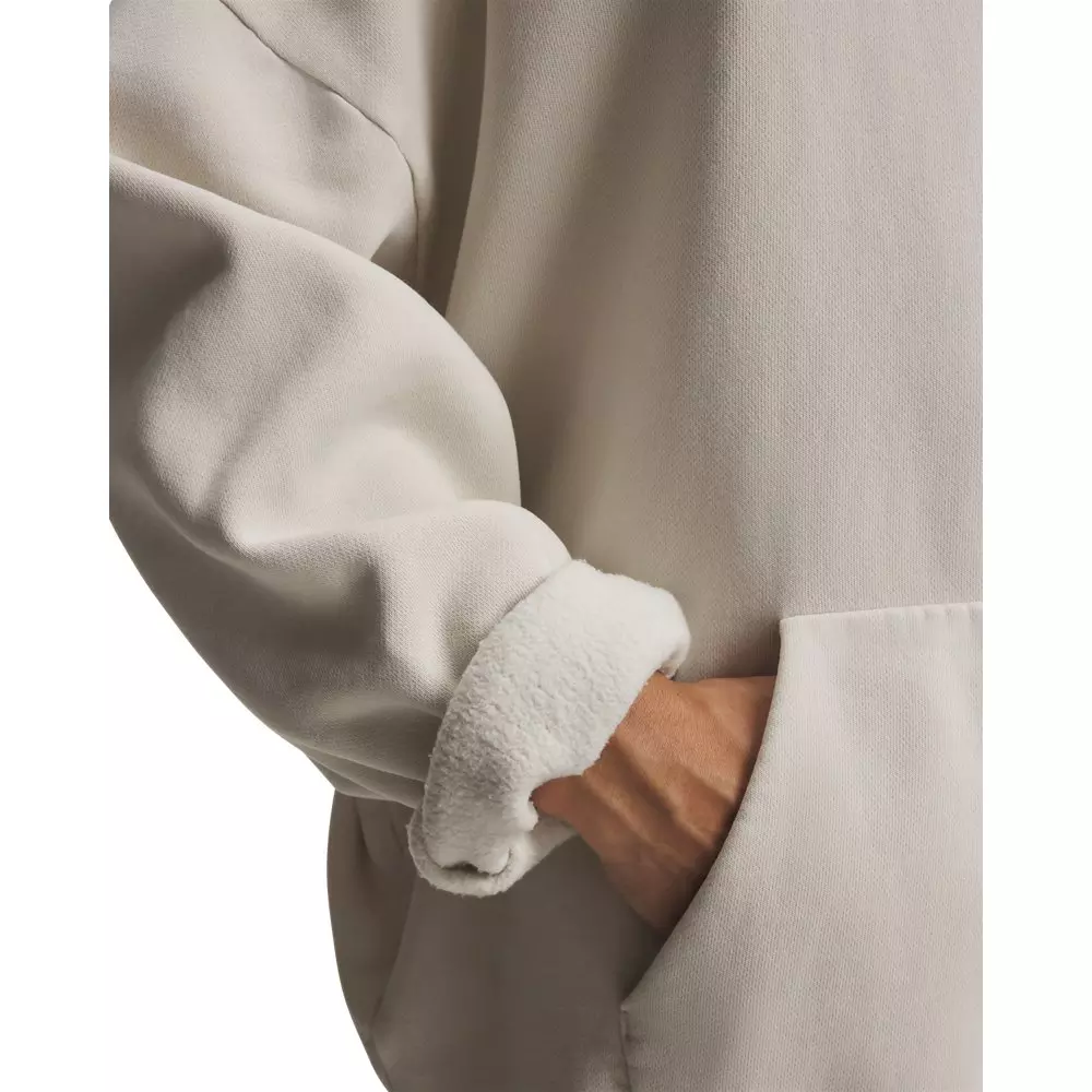 Under Armour Men's Icon Heavyweight Fleece Washed Hoodie - White - WHITE