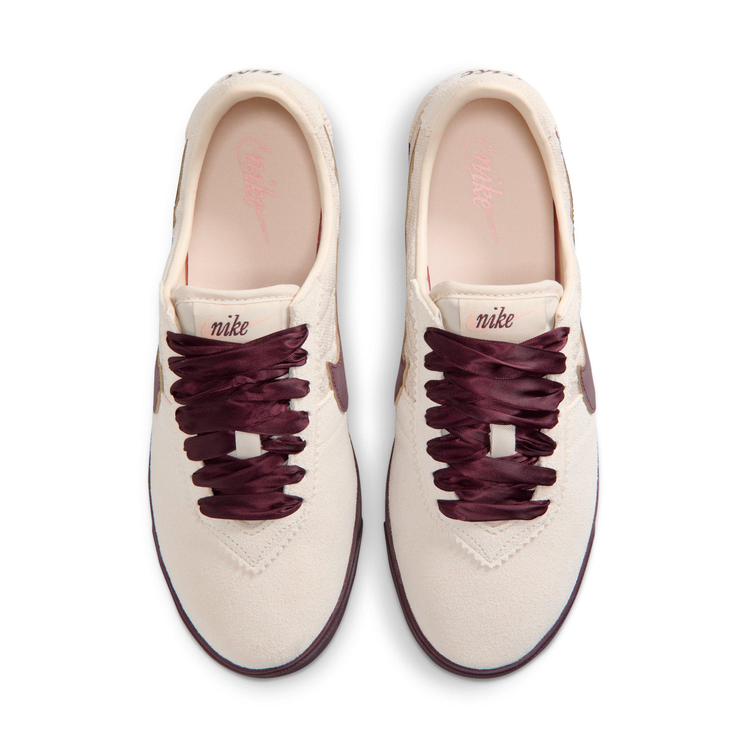 Nike Astrograbber Leather "Light Cream/Arctic Orange/Burgundy Crush" Women's Shoe - LT CREAM/ORANGE/BURGUNDY Thumbnail View 4