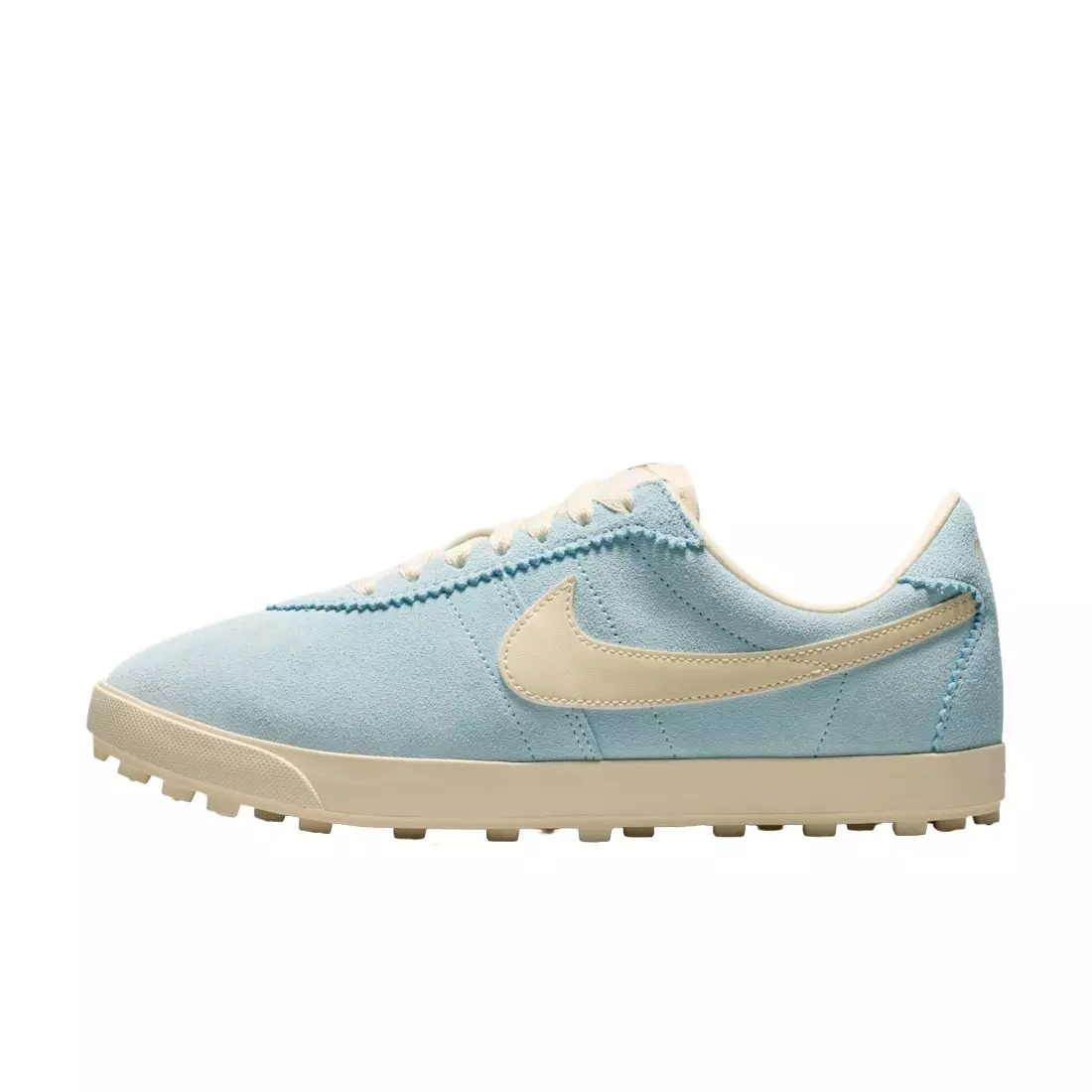 Nike Astrograbber Suede "Glacier Blue/Muslin" Women's Shoe - BLUE/CREAM