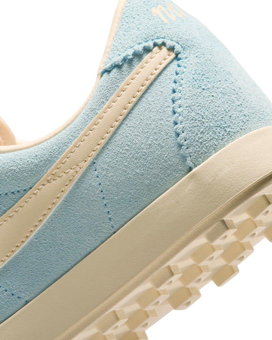 Nike Astrograbber Suede "Glacier Blue/Muslin" Women's Shoe - BLUE/CREAM Thumbnail View 7