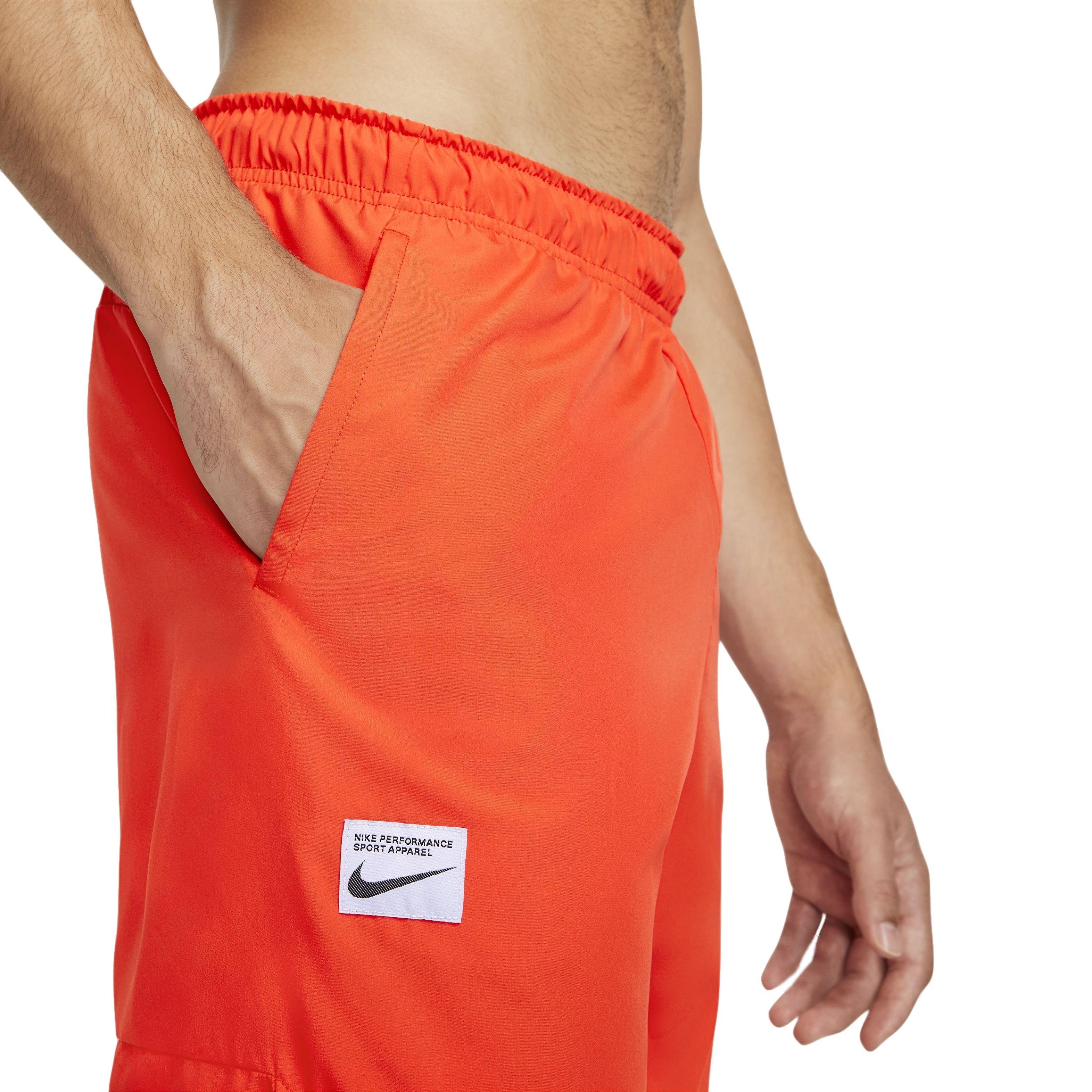 Nike Training Dri-FIT flex woven 9 inch shorts in blue